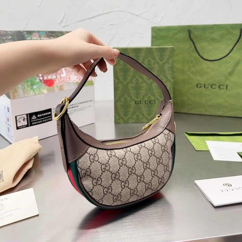 Gucci Ophidia Canvas&Leather Shoulder  Bags Handbag (7A Replica)
