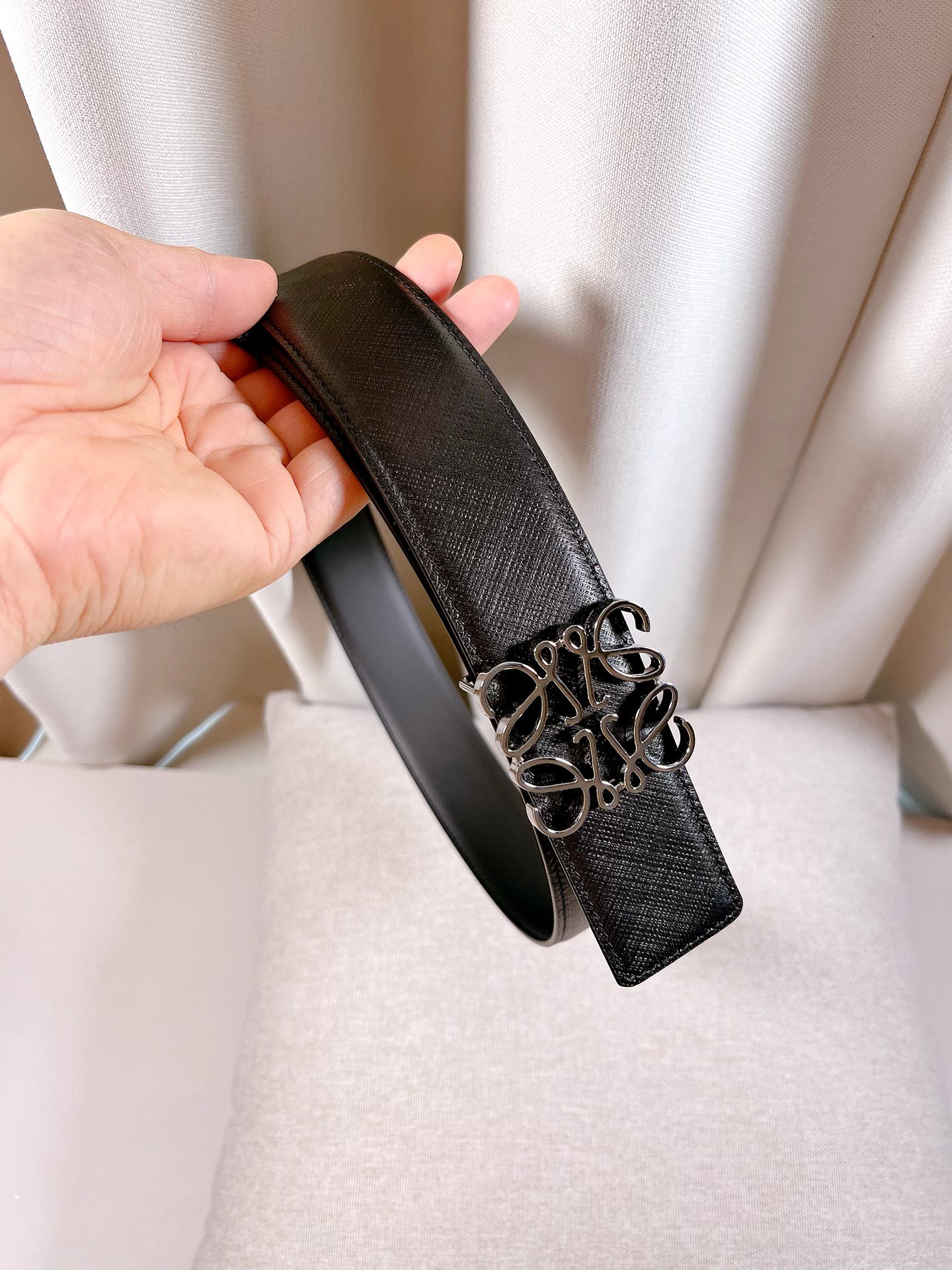 Loewe Leather Belts 1:1 Mirror Version