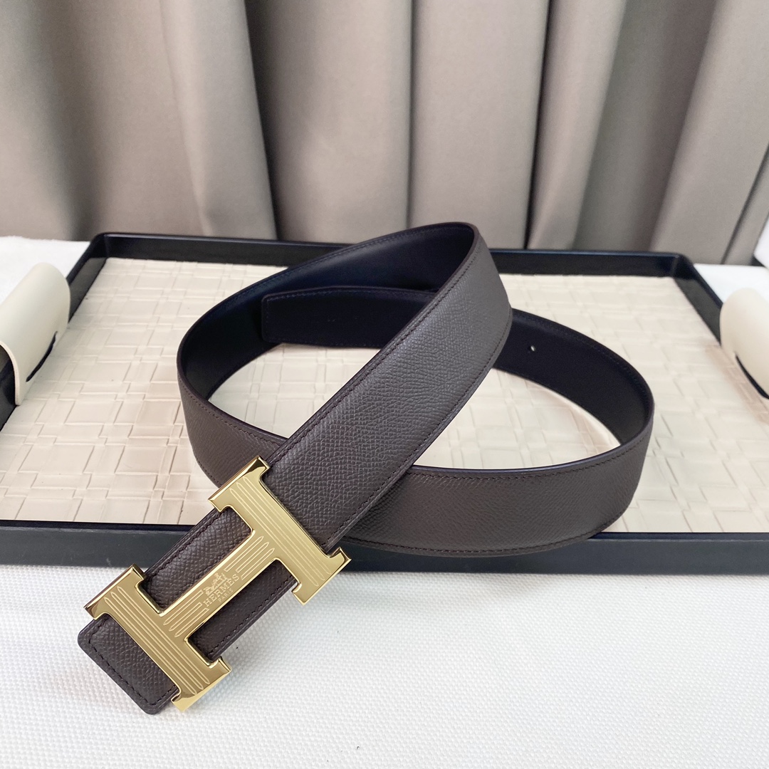 Hermes Leather Belts 1:1 Mirror Version