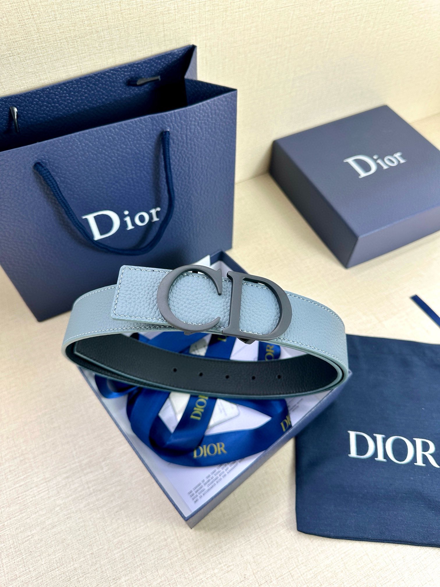 Dior Leather Belts 1:1 Mirror Version