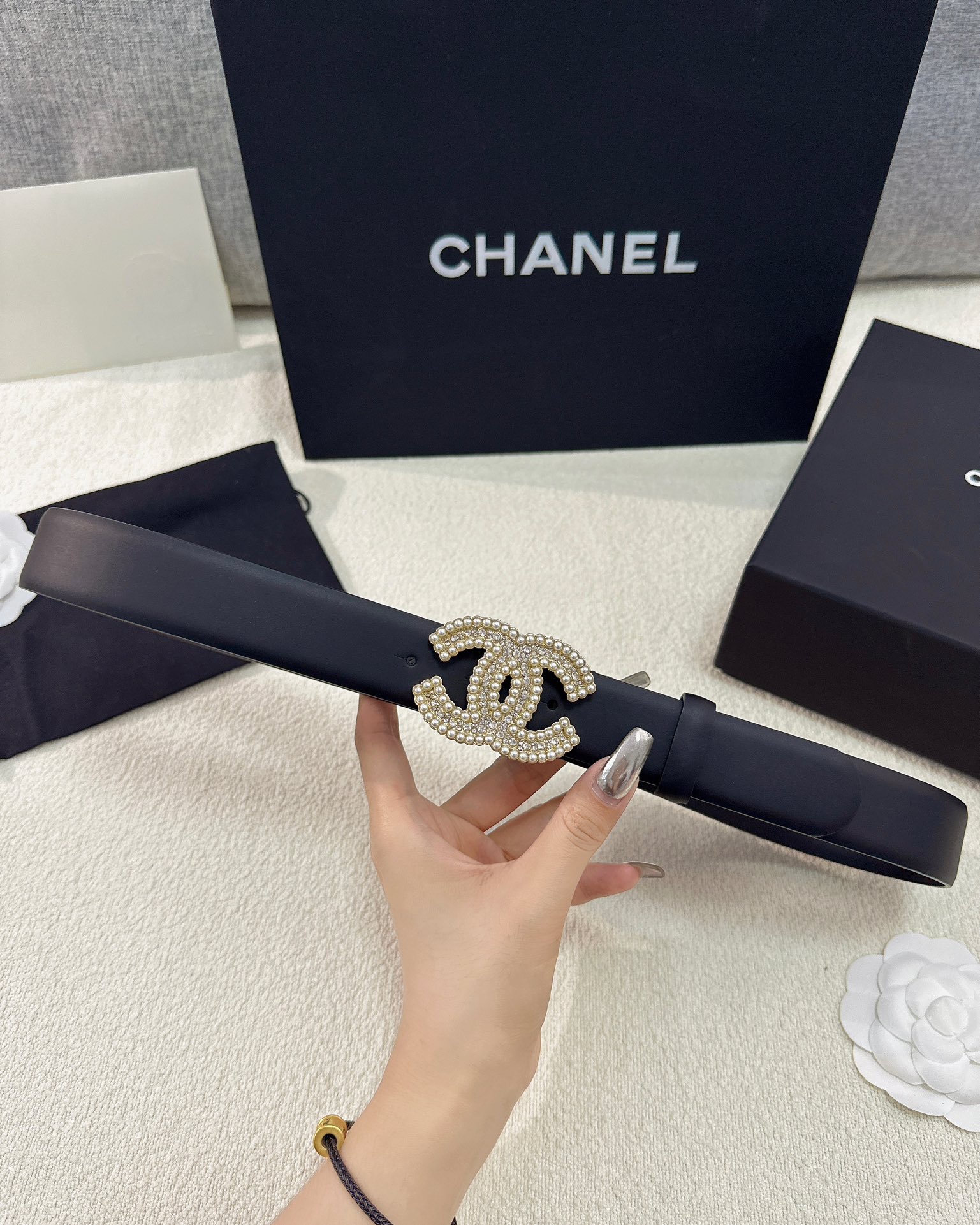 Chanel Leather Belts 1:1 Mirror Version