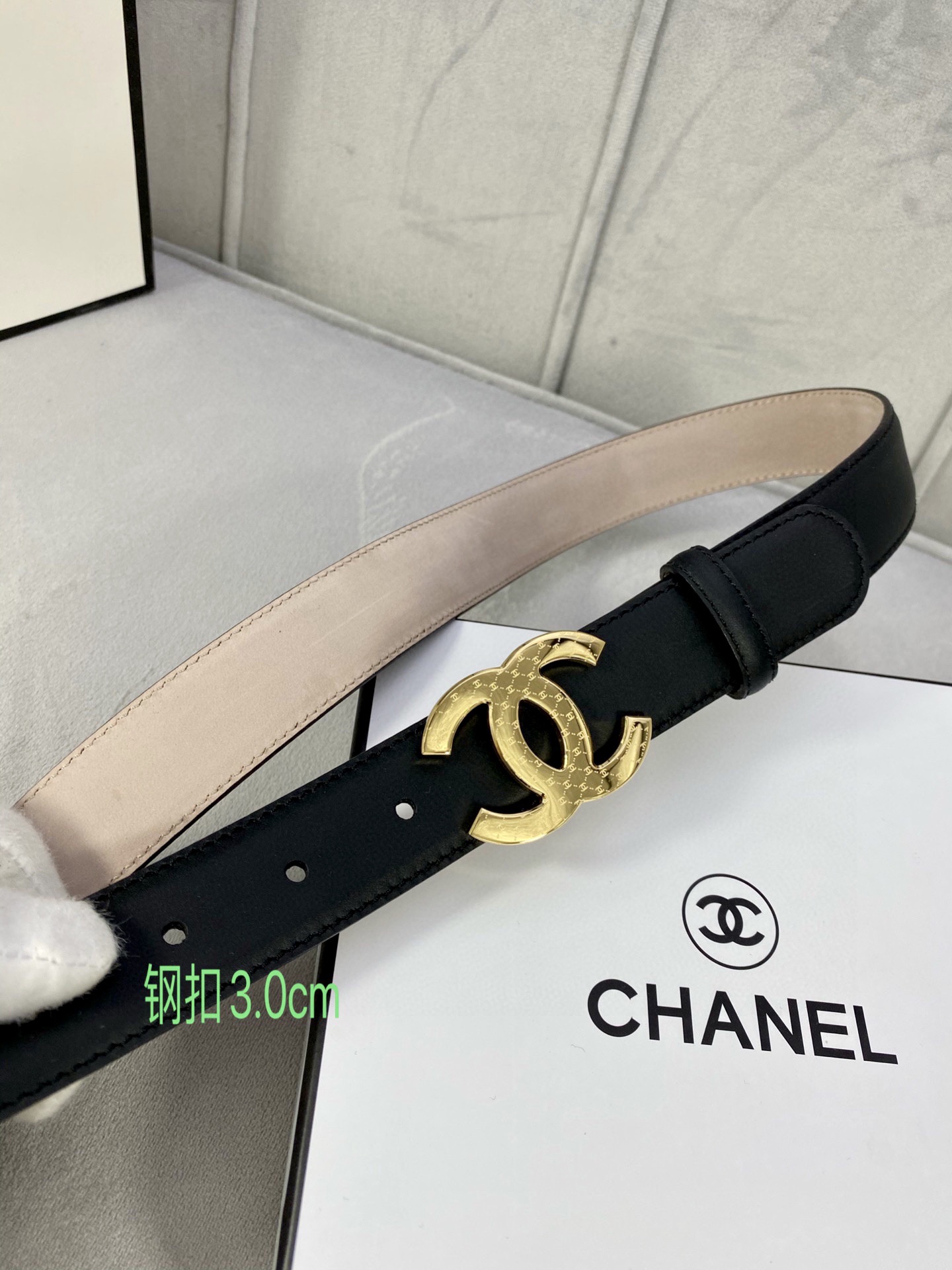 Chanel Leather Belts 1:1 Mirror Version