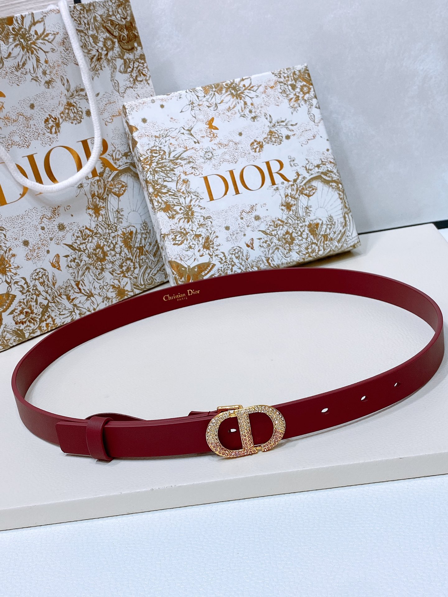 Dior Leather Belts 1:1 Mirror Version