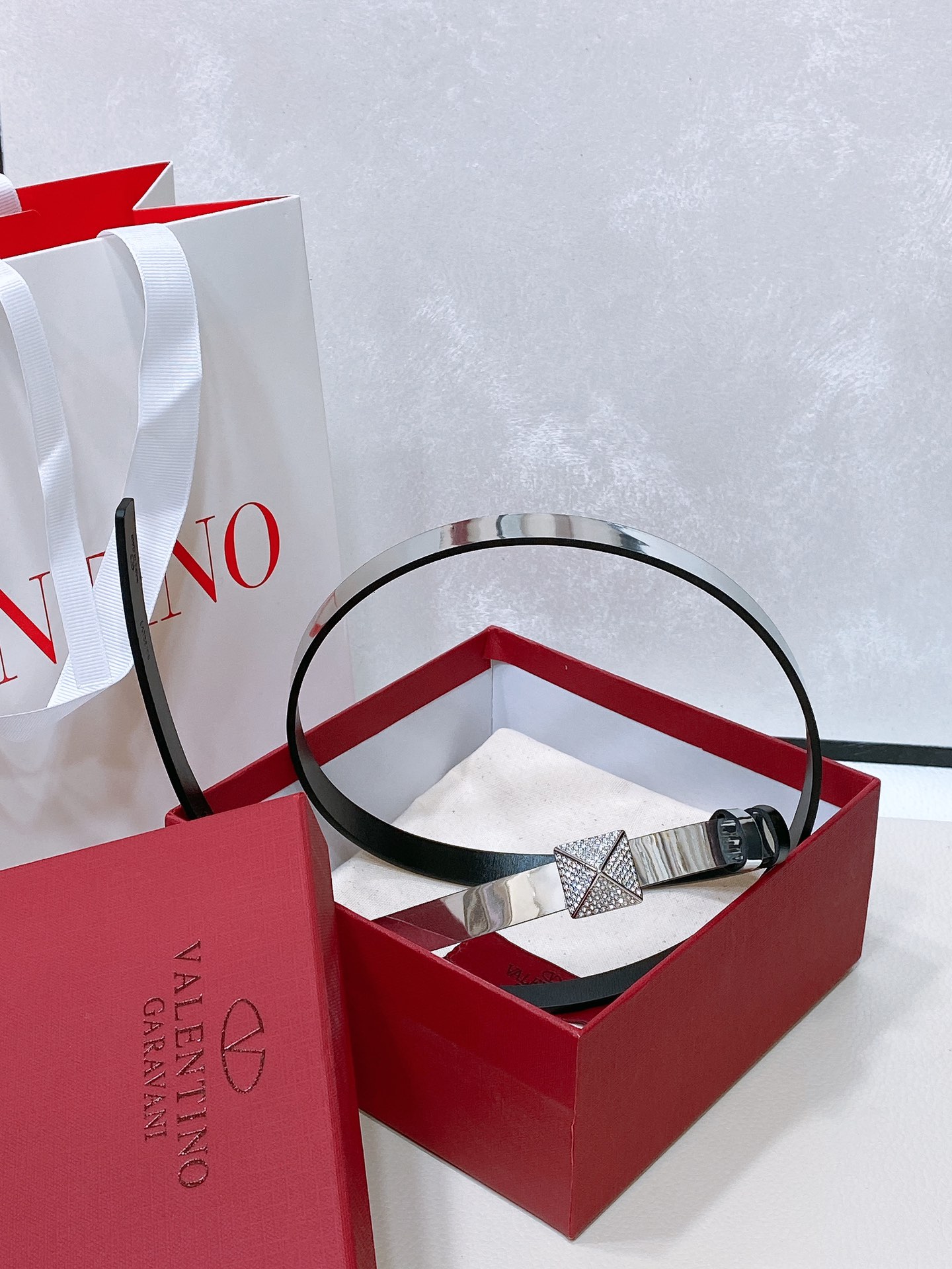 Valentino Leather Belts 1:1 Mirror Version