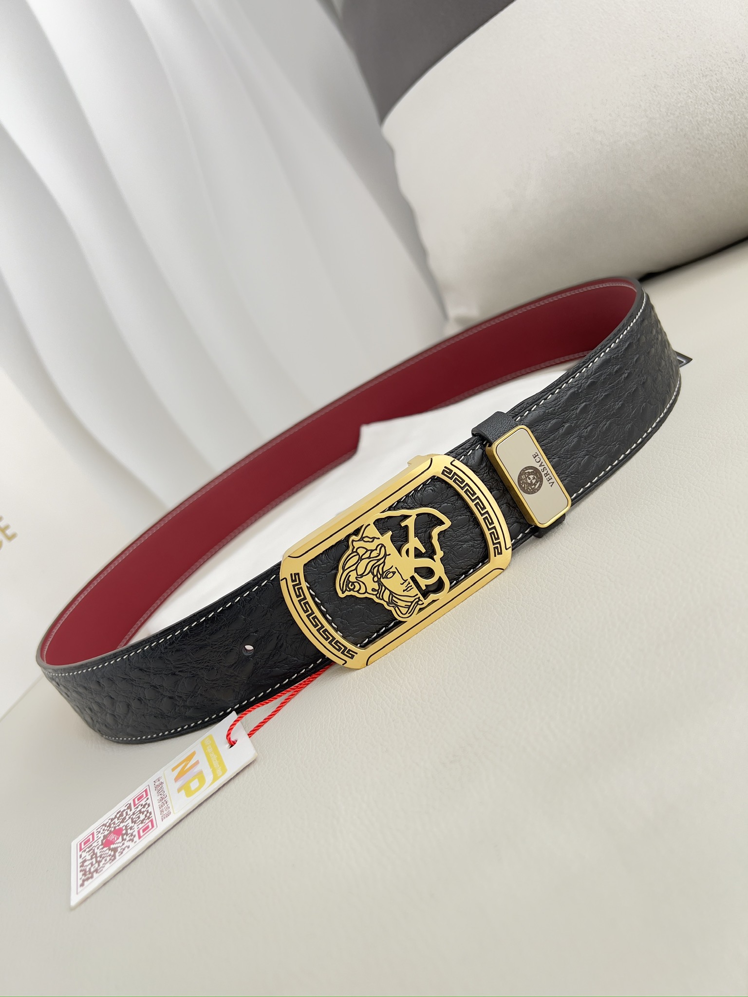 Versace Leather Belts 1:1 Mirror Version