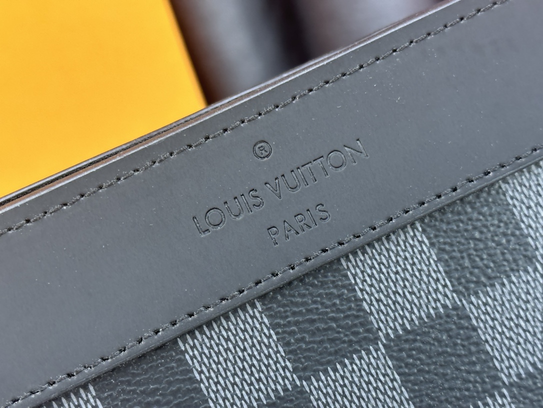 Louis Vuitton Pochette Jour Monogram Eclipse M82080 Clutch Bag Handbag