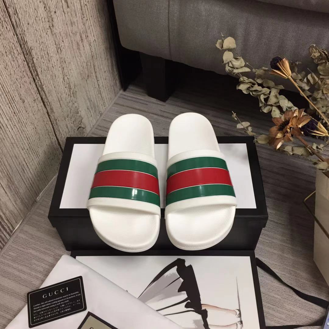 Gucci GG Blooms Supreme Floral Slide Sandal 408508 (Replica)