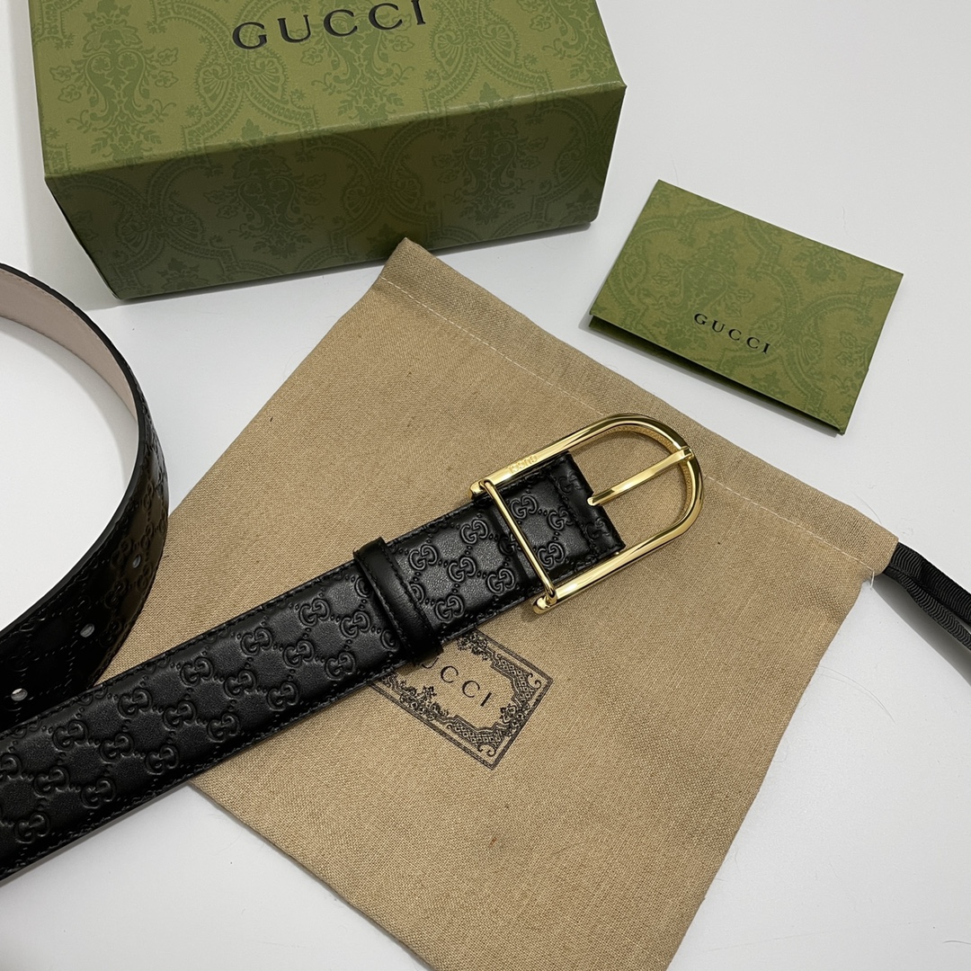 Gucci Leather Belts 1:1 Mirror Version