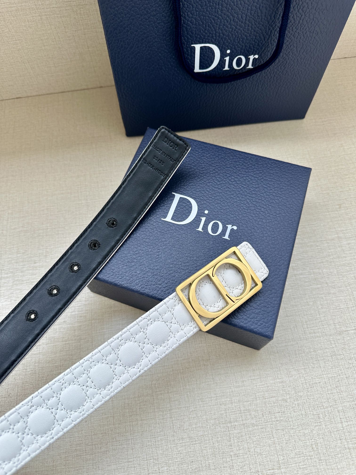 Dior Leather Belts 1:1 Mirror Version
