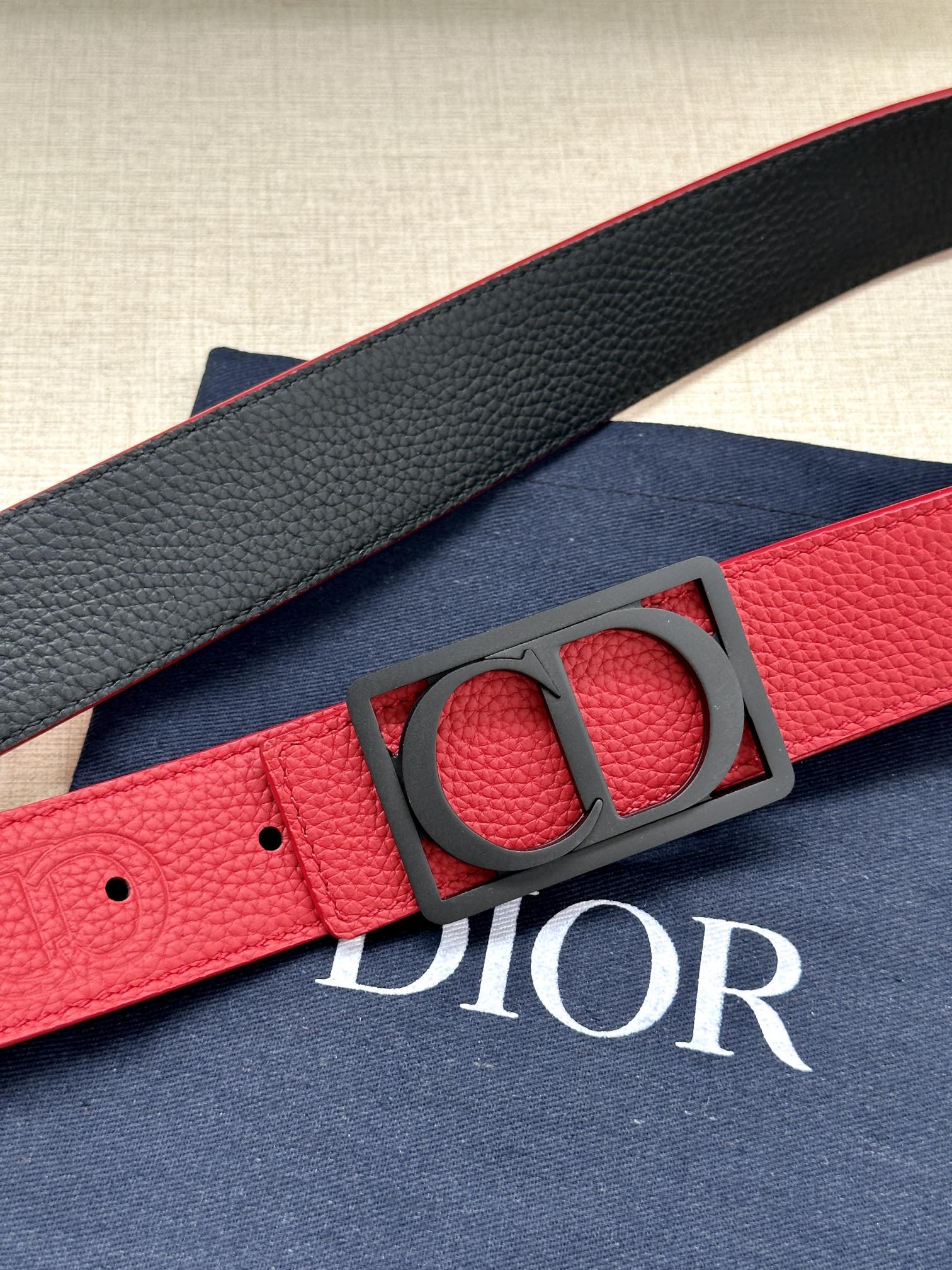 Dior Leather Belts 1:1 Mirror Version