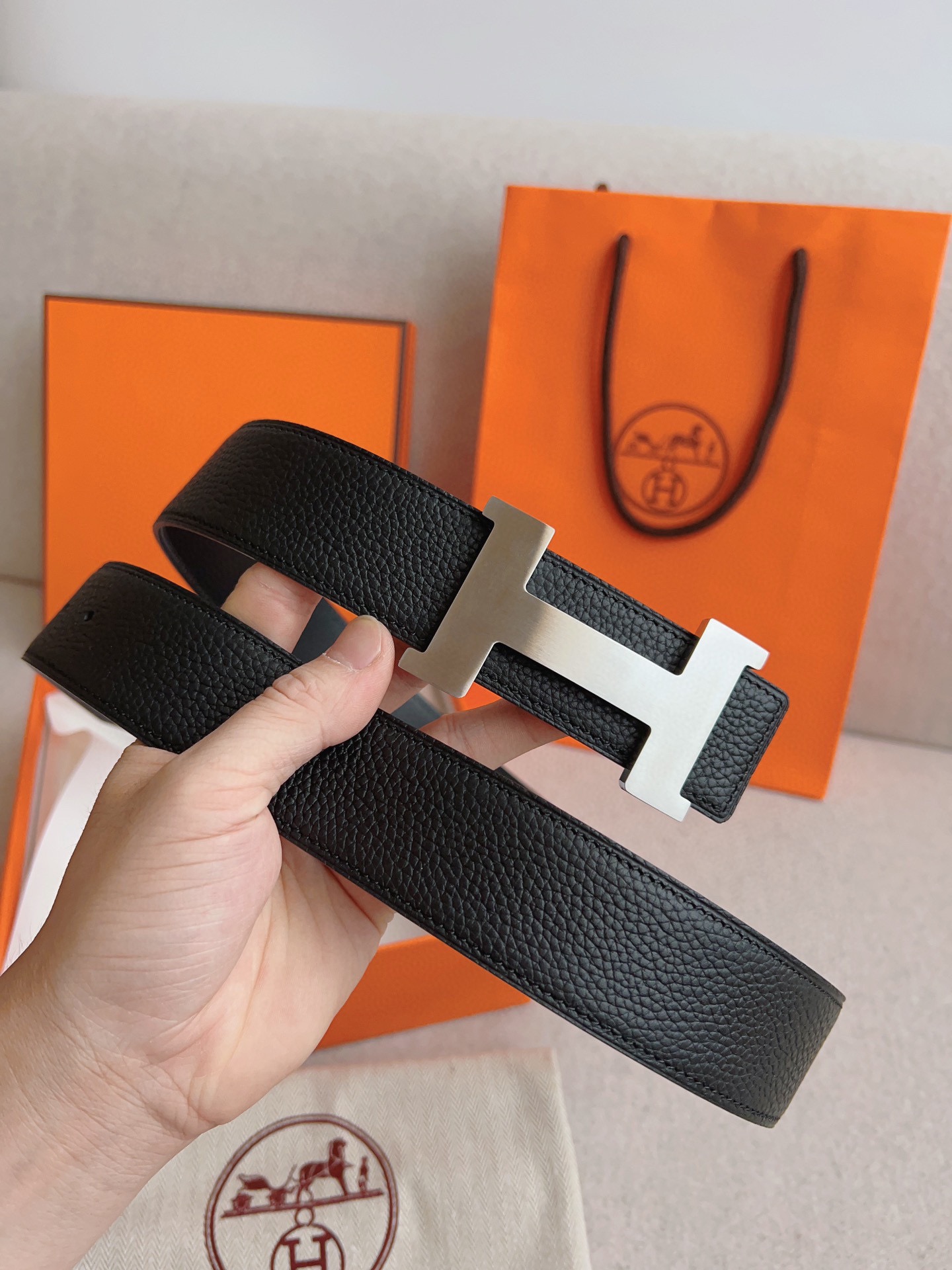 Hermes Leather Belts 1:1 Mirror Version