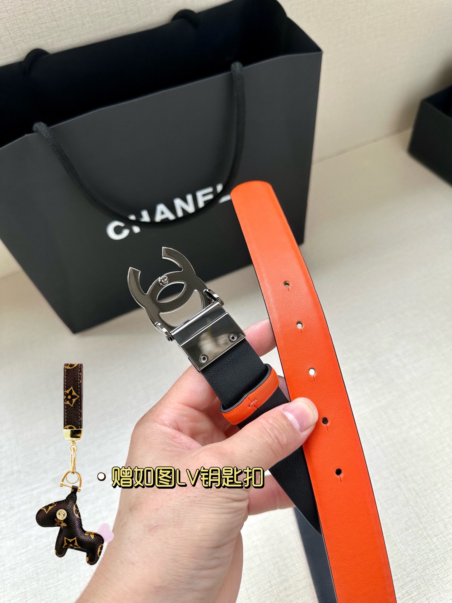Chanel Leather Belts 1:1 Mirror Version