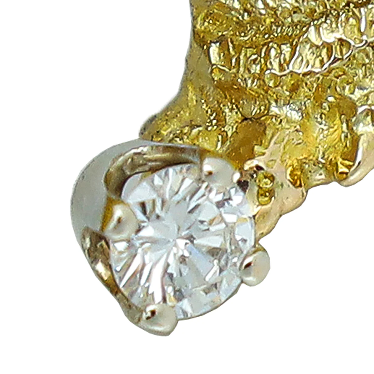 Tiffany & Co 18K Yellow Gold Diamond Hippopotamus Brooch