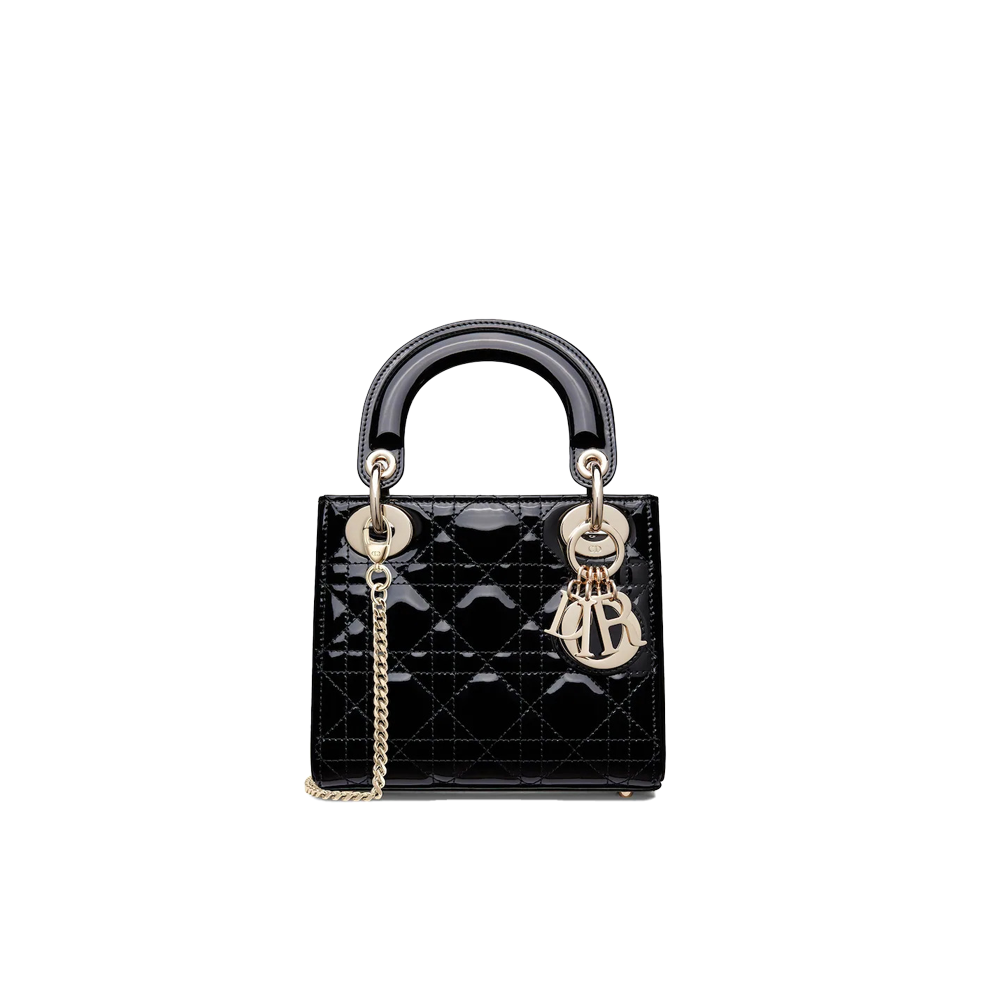 Dior Mini Lady Bag - Lacquered Calfskin (Replica)