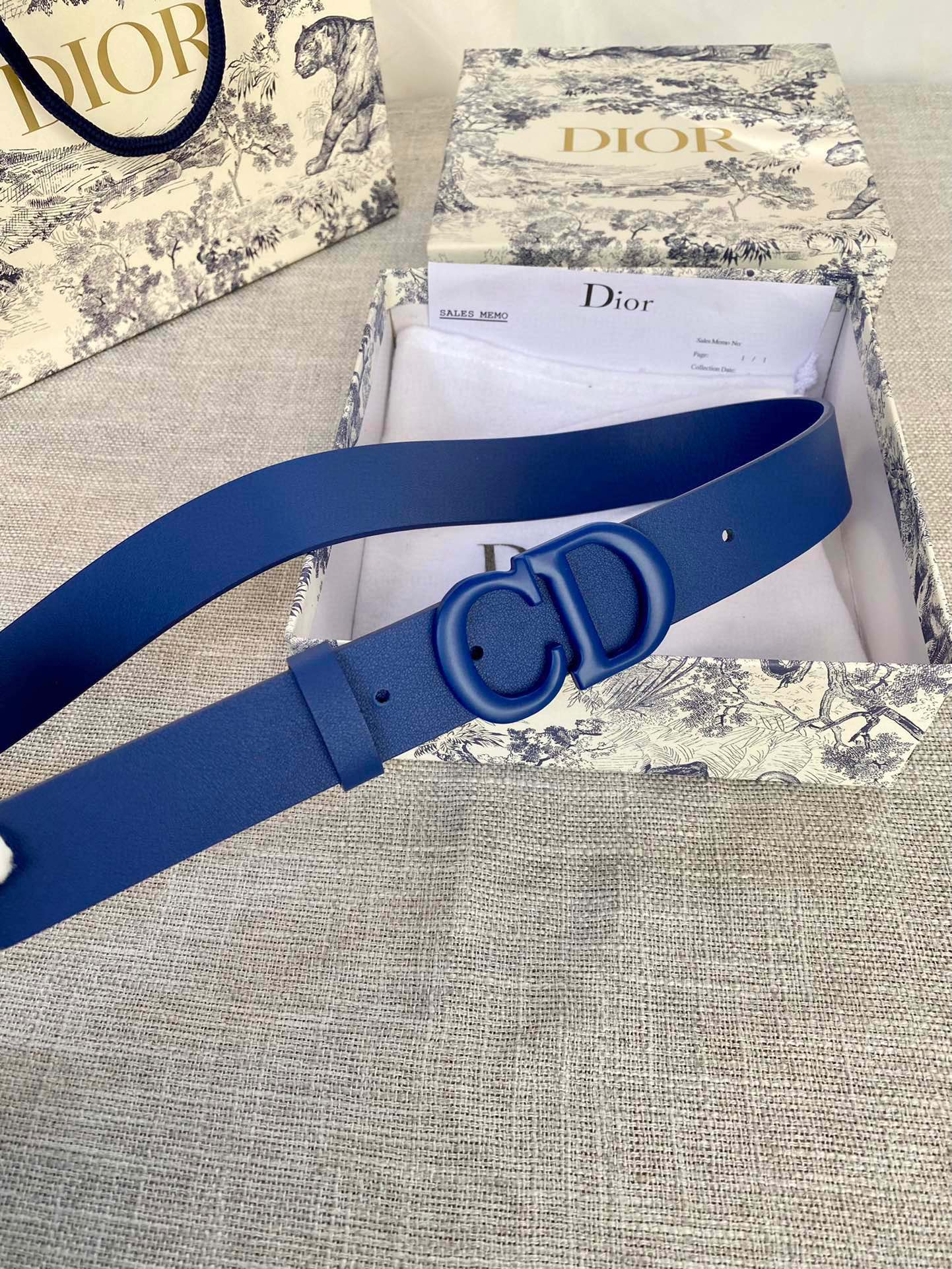 Dior Leather Belts 1:1 Mirror Version