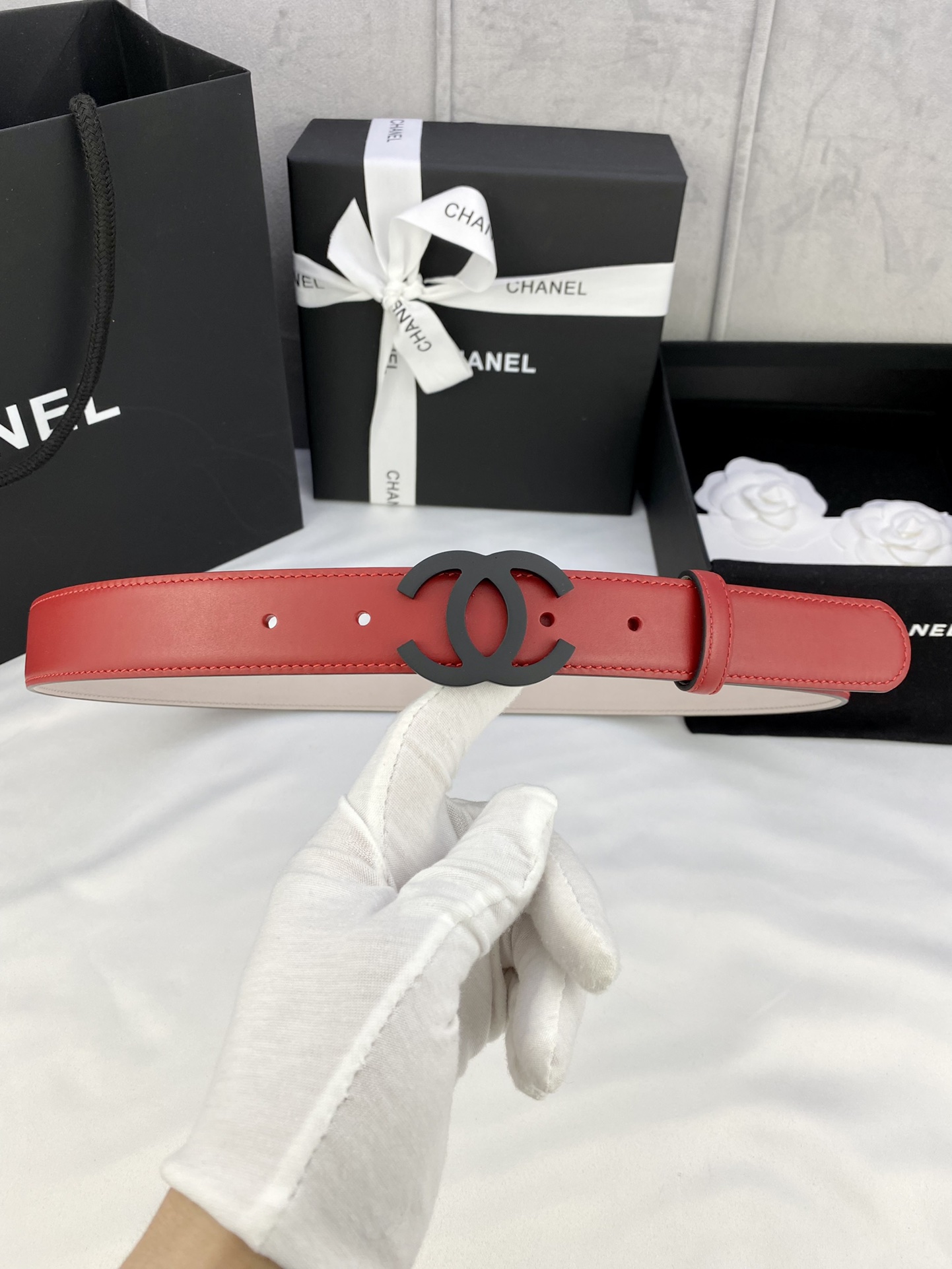 Chanel Leather Belts 1:1 Mirror Version