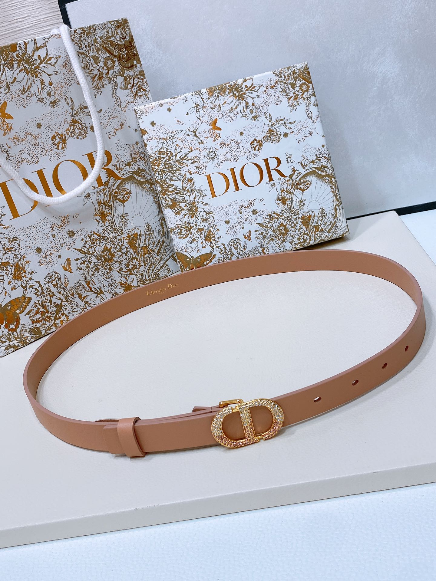 Dior Leather Belts 1:1 Mirror Version