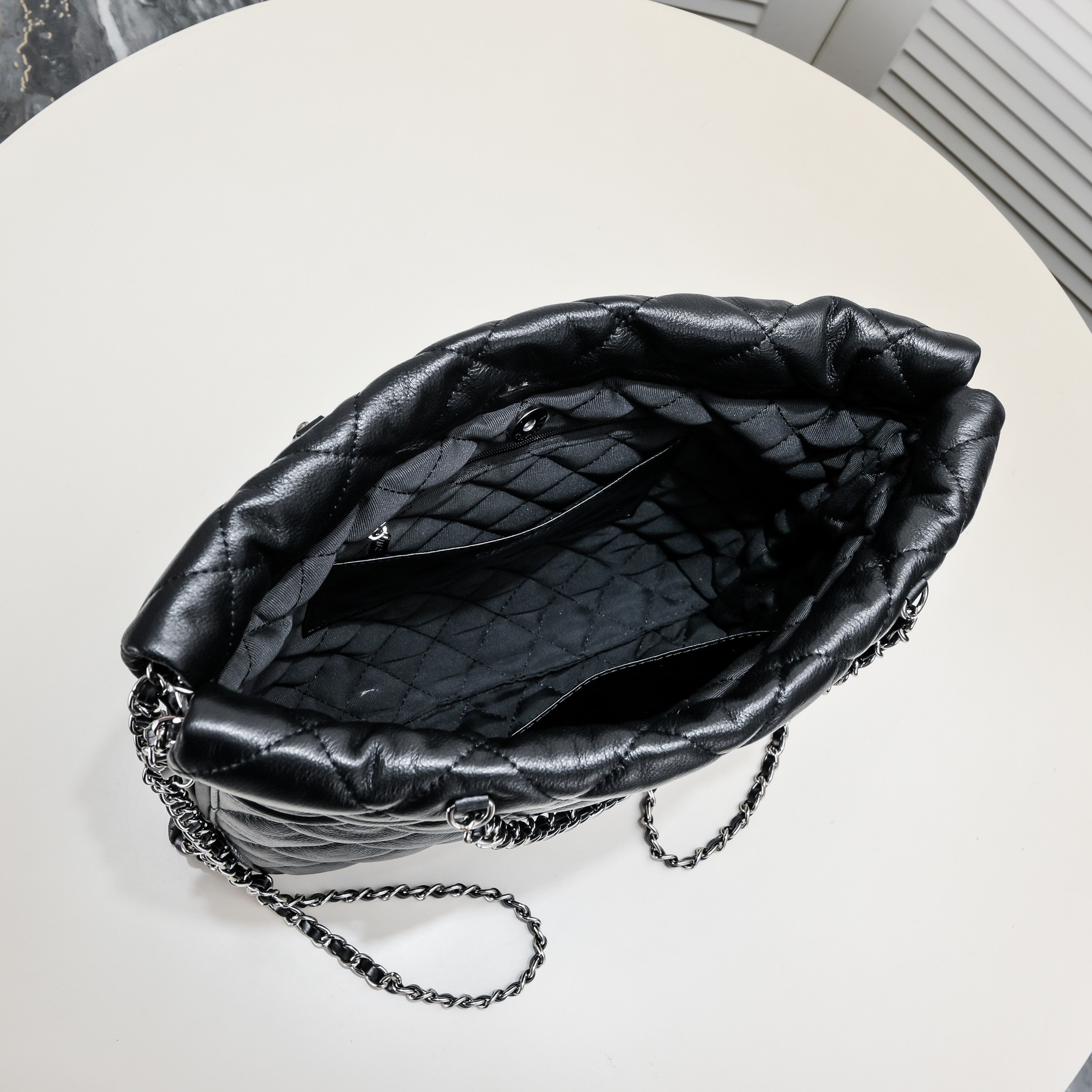 Chanel Coco Neige Pearl Bag Shoulder Bag Handbag