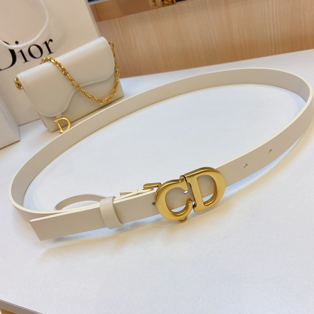 Dior Leather Belts 1:1 Mirror Version