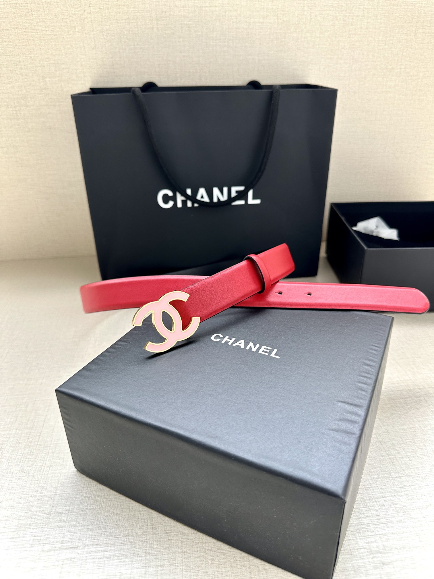 Chanel Leather Belts 1:1 Mirror Version