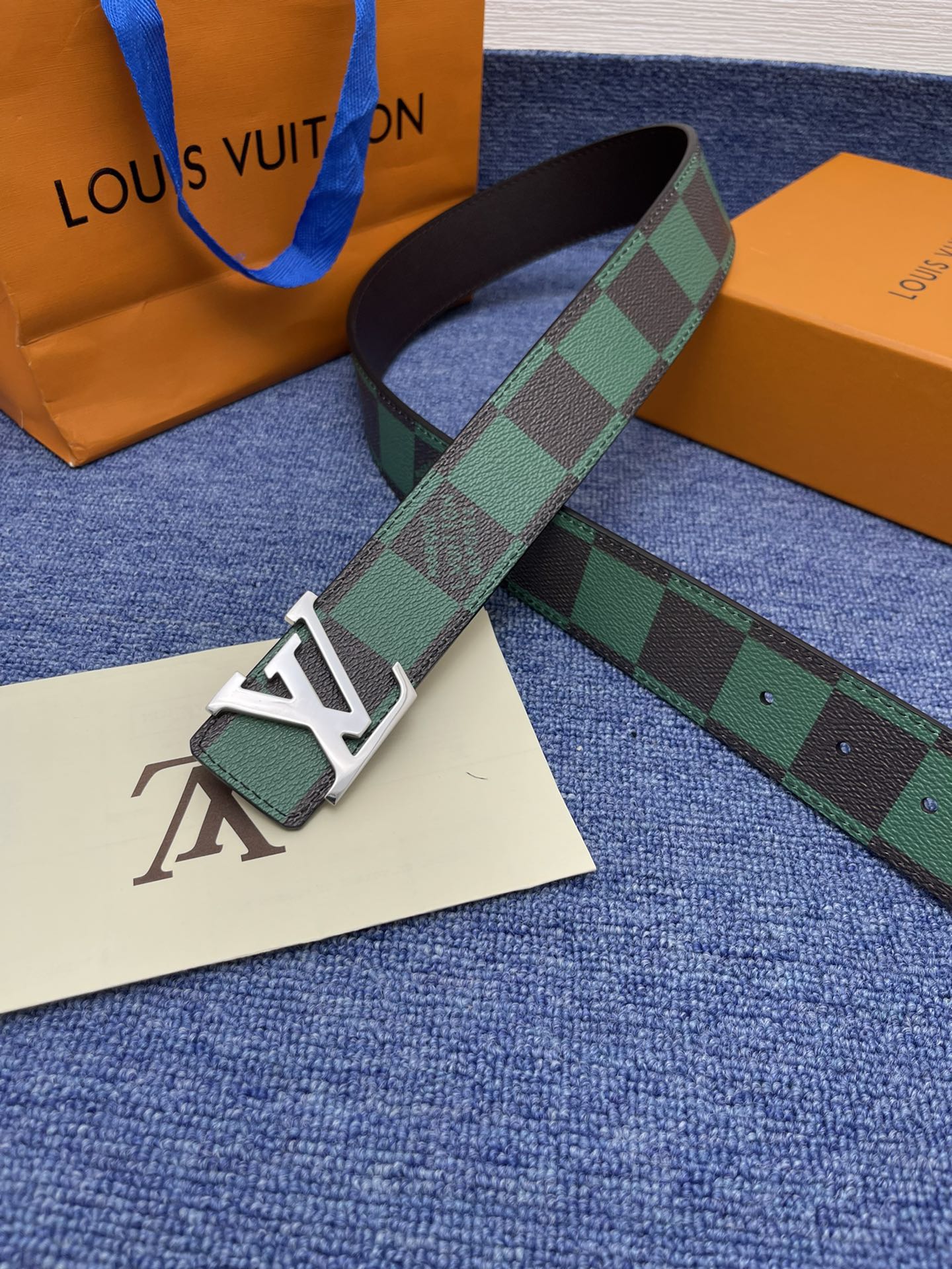 Louis Vuitton LV Leather Belts 1:1 Mirror Version