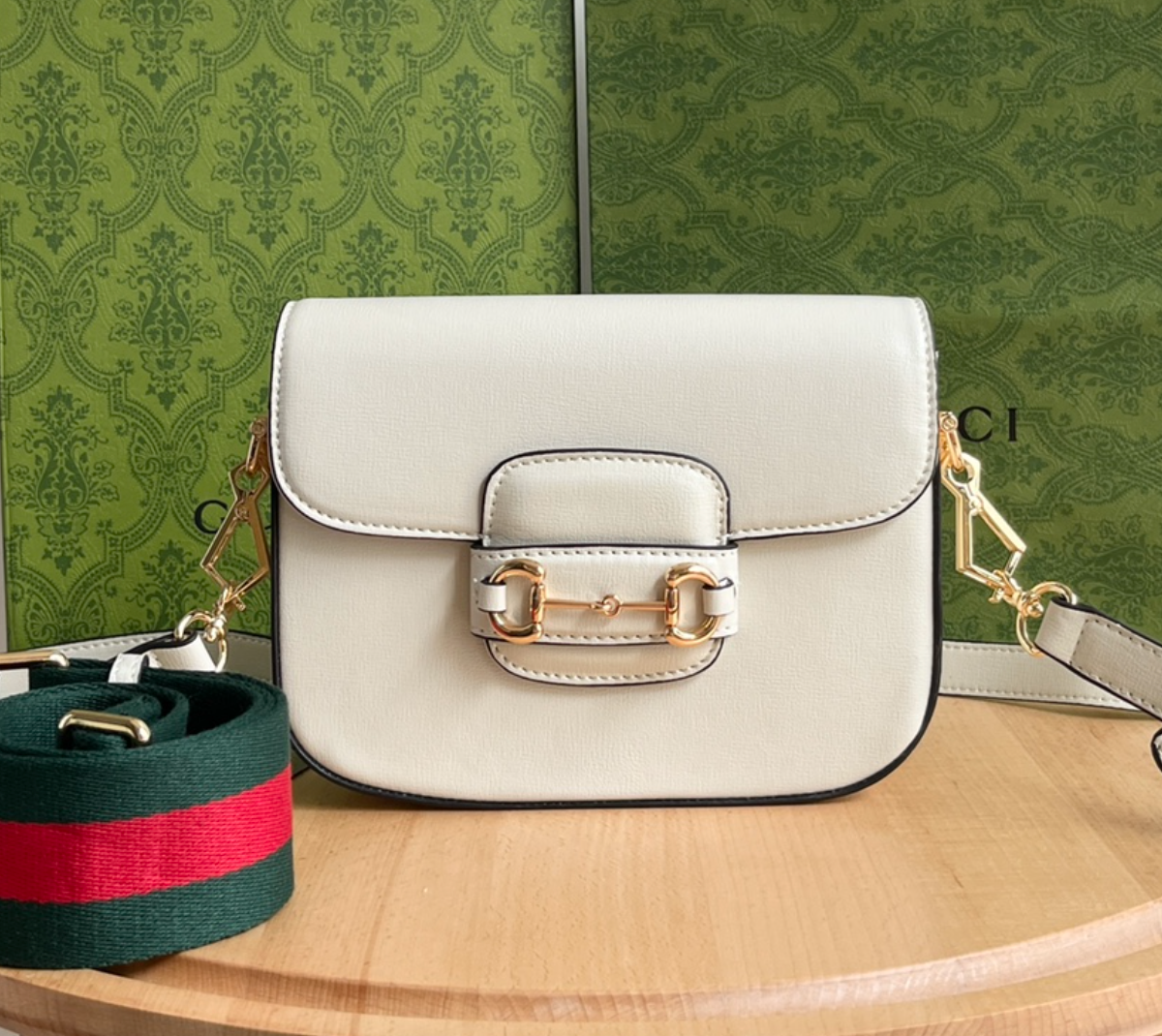 GUCCI 1955 Horsebit Shoulder Bag Mini Handbag(Replica)