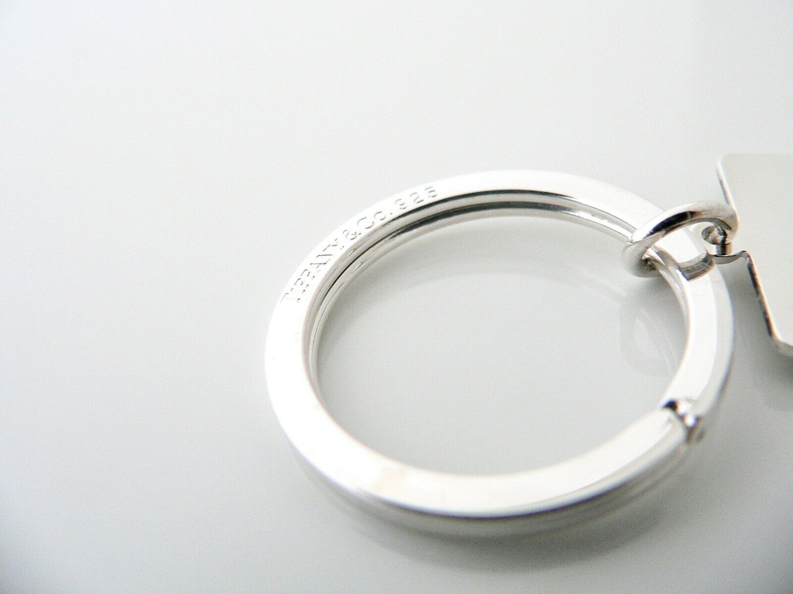 Tiffany & Co Silver Welcome Mat Key Ring Keychain Rare Housewarmng Cool Gift Art