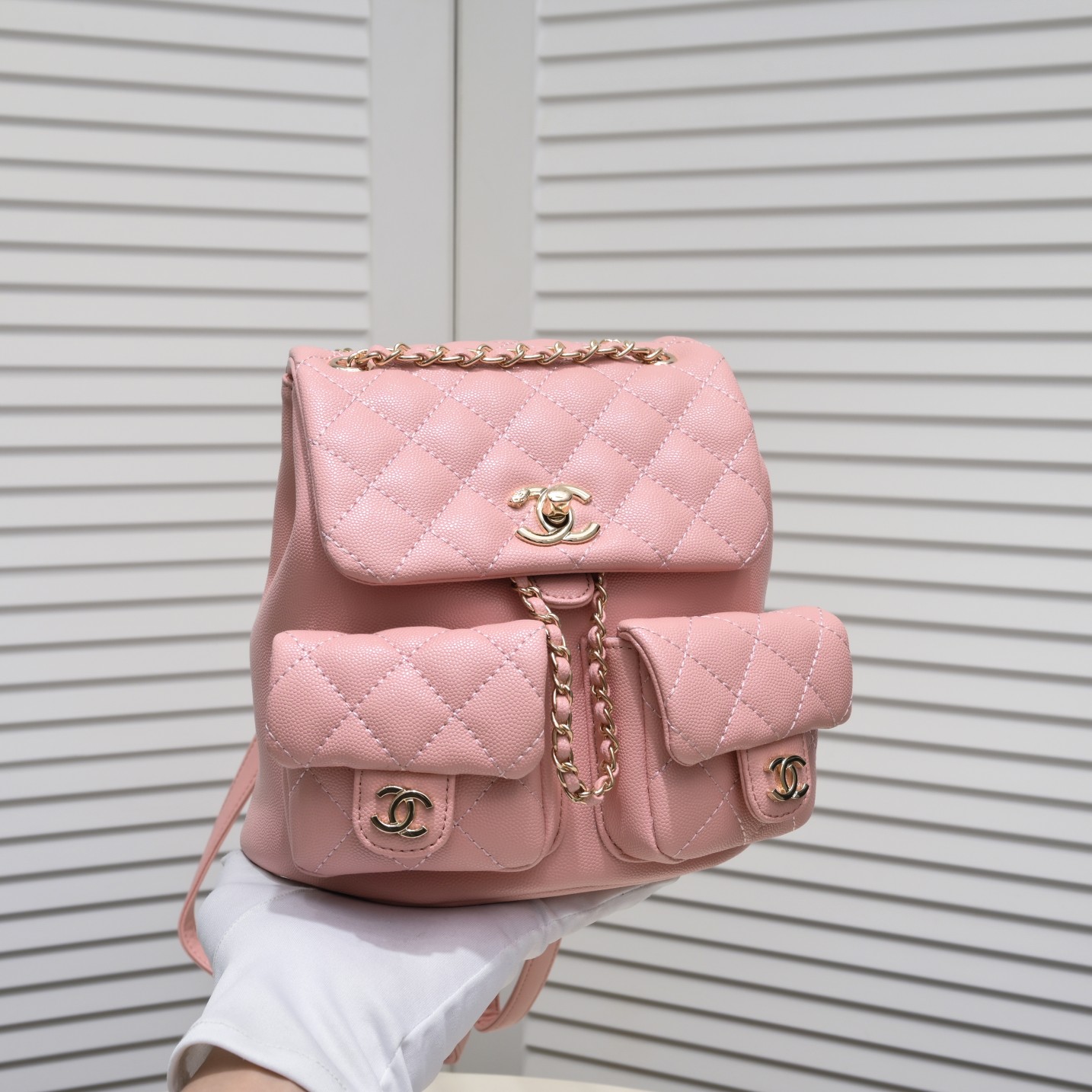 Chanel 23k Small backpack Backpack Bag Handbag