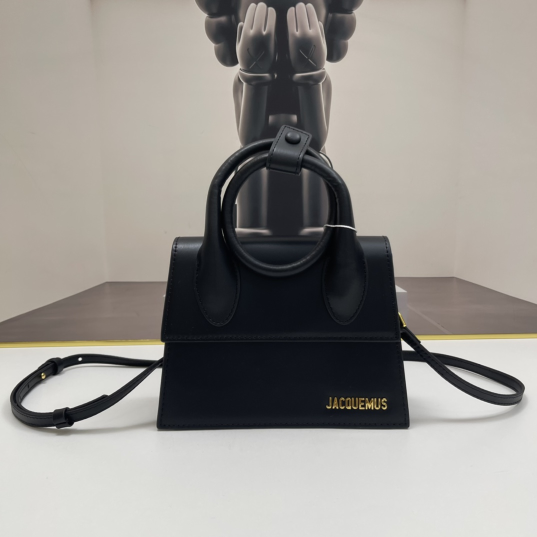 Jacquemus Cowhide Handbag Shoulder Bag (Replica)