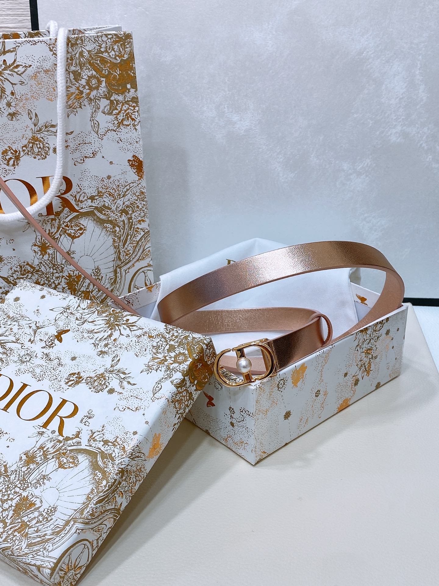 Dior Leather Belts 1:1 Mirror Version