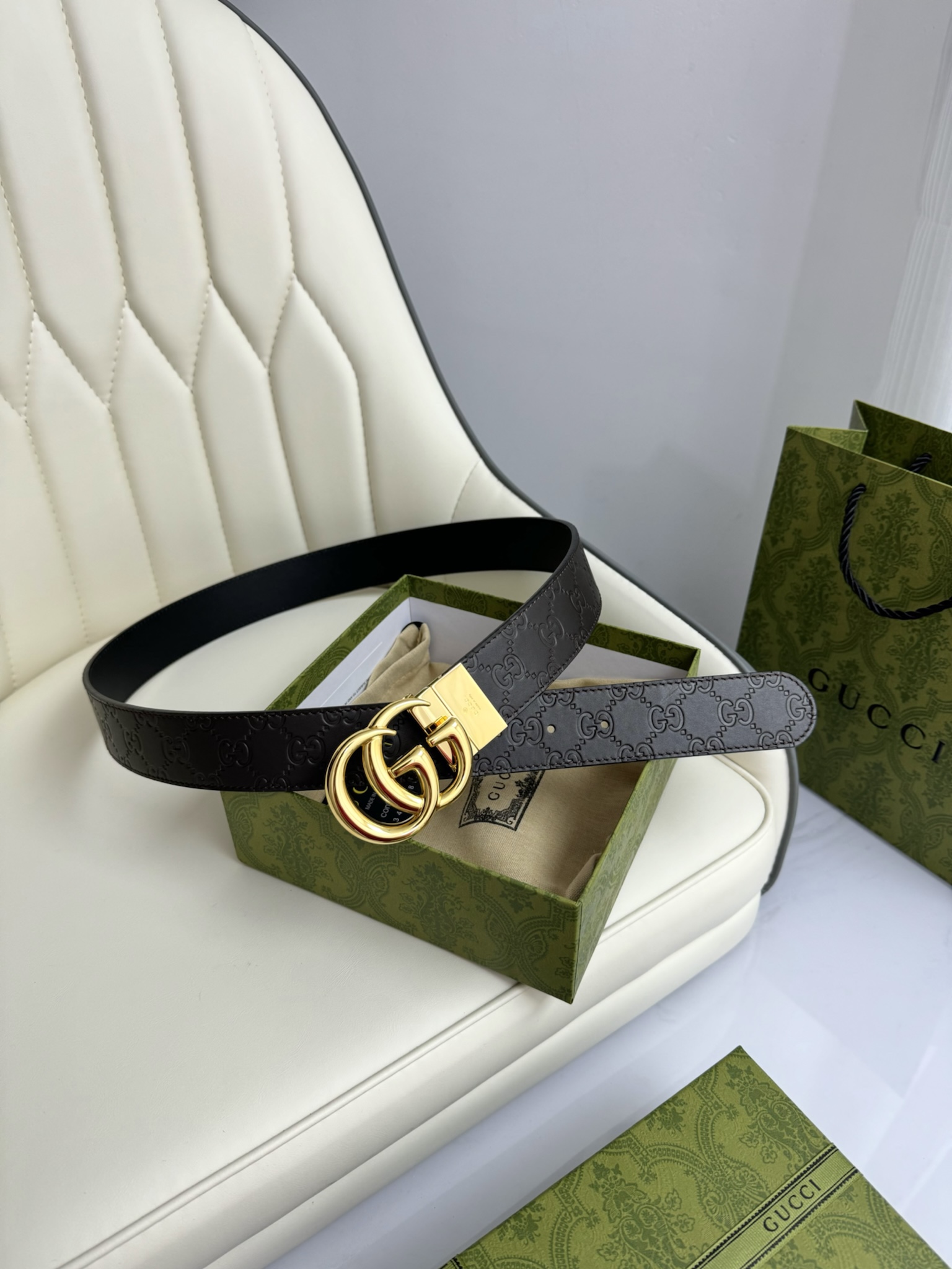 Gucci Leather Belts 1:1 Mirror Version