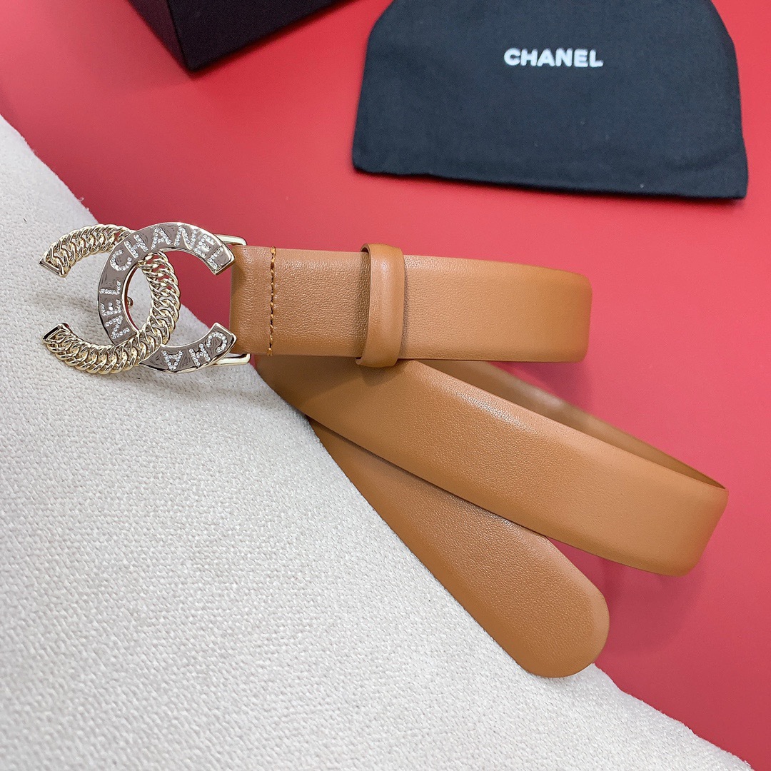 Chanel Leather Belts 1:1 Mirror Version