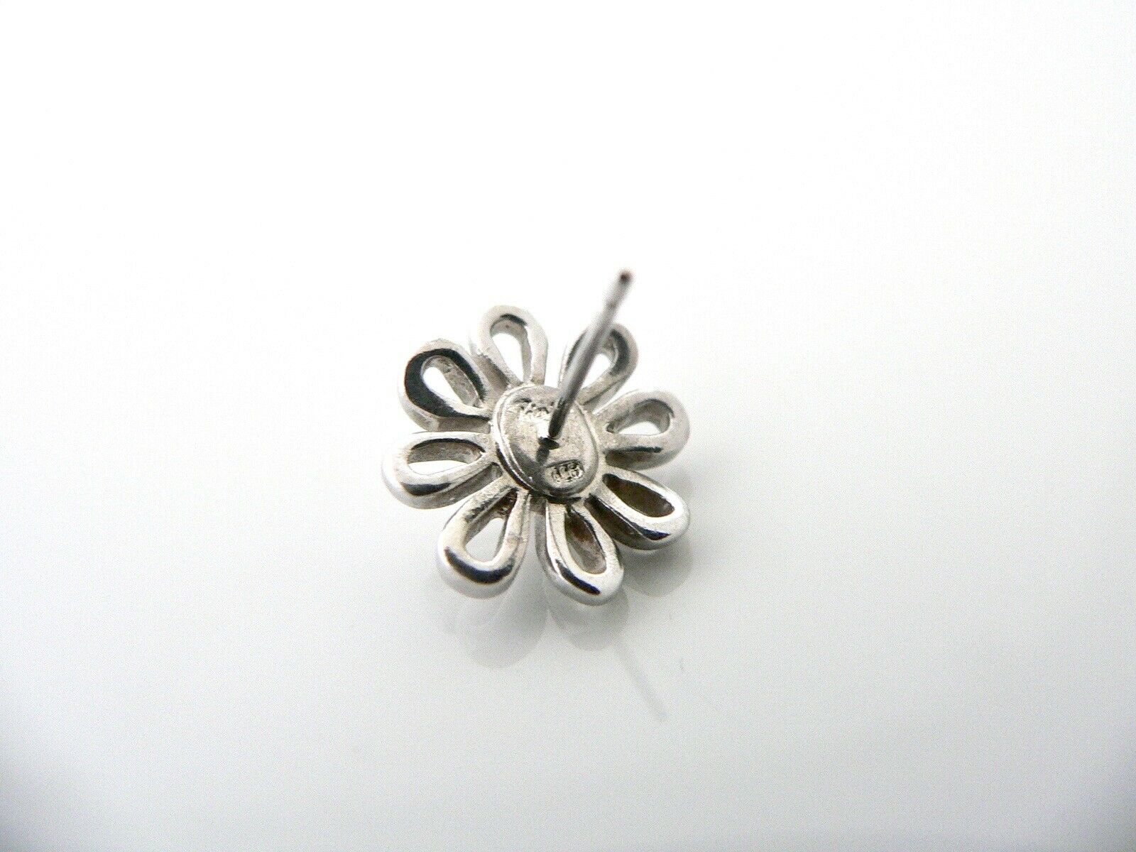 Tiffany & Co Silver Daisy Flower Earrings Studs Picasso Nature Lover Gift Art