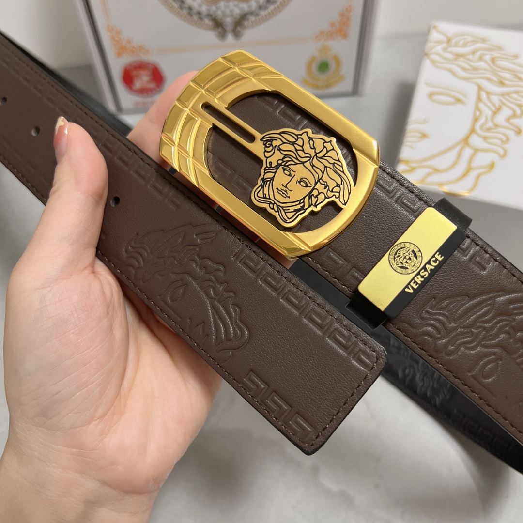 Versace Leather Belts 1:1 Mirror Version