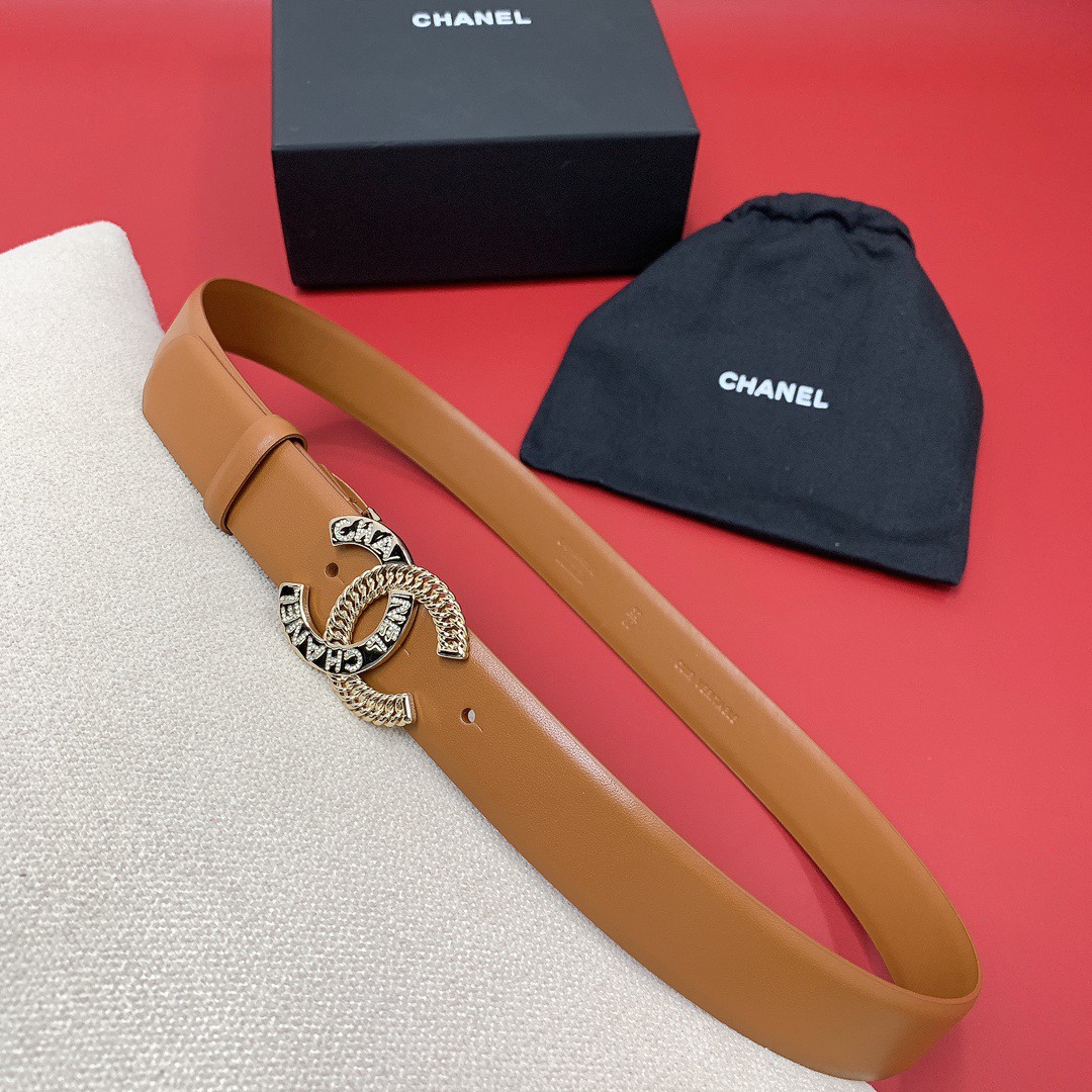 Chanel Leather Belts 1:1 Mirror Version