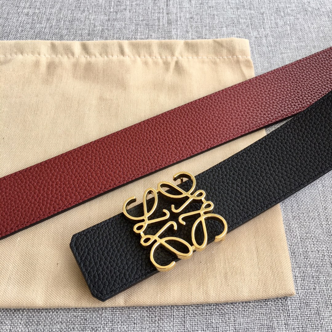 Loewe Leather Belts 1:1 Mirror Version