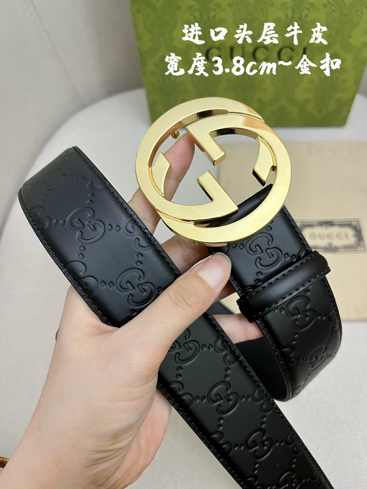 Gucci Leather Belts 1:1 Mirror Version