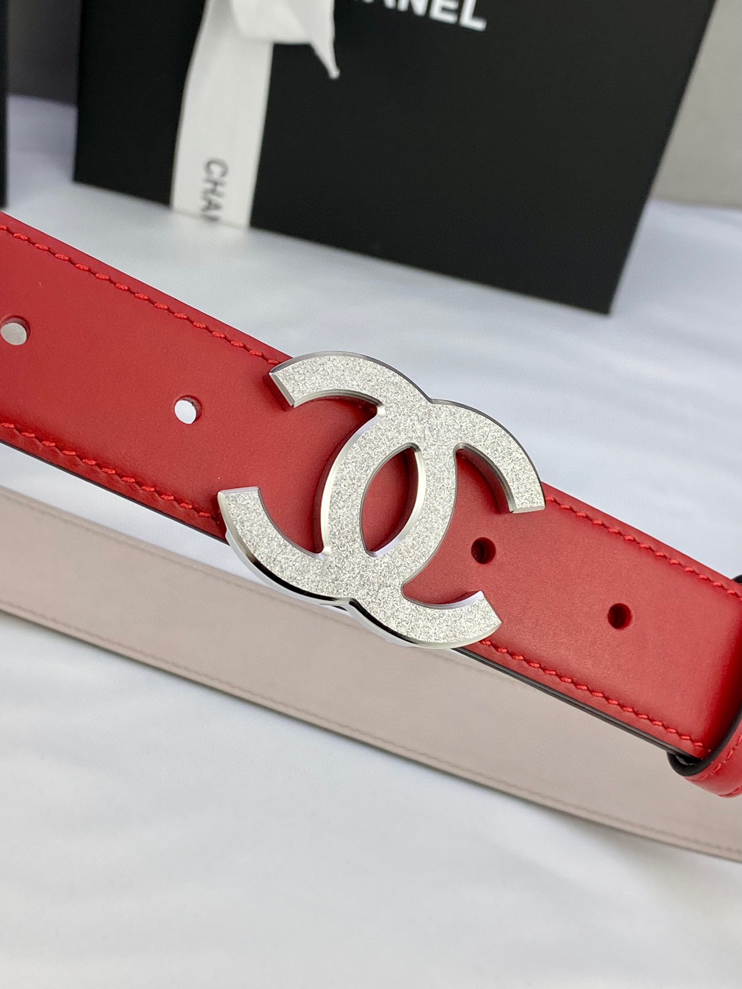 Chanel Leather Belts 1:1 Mirror Version