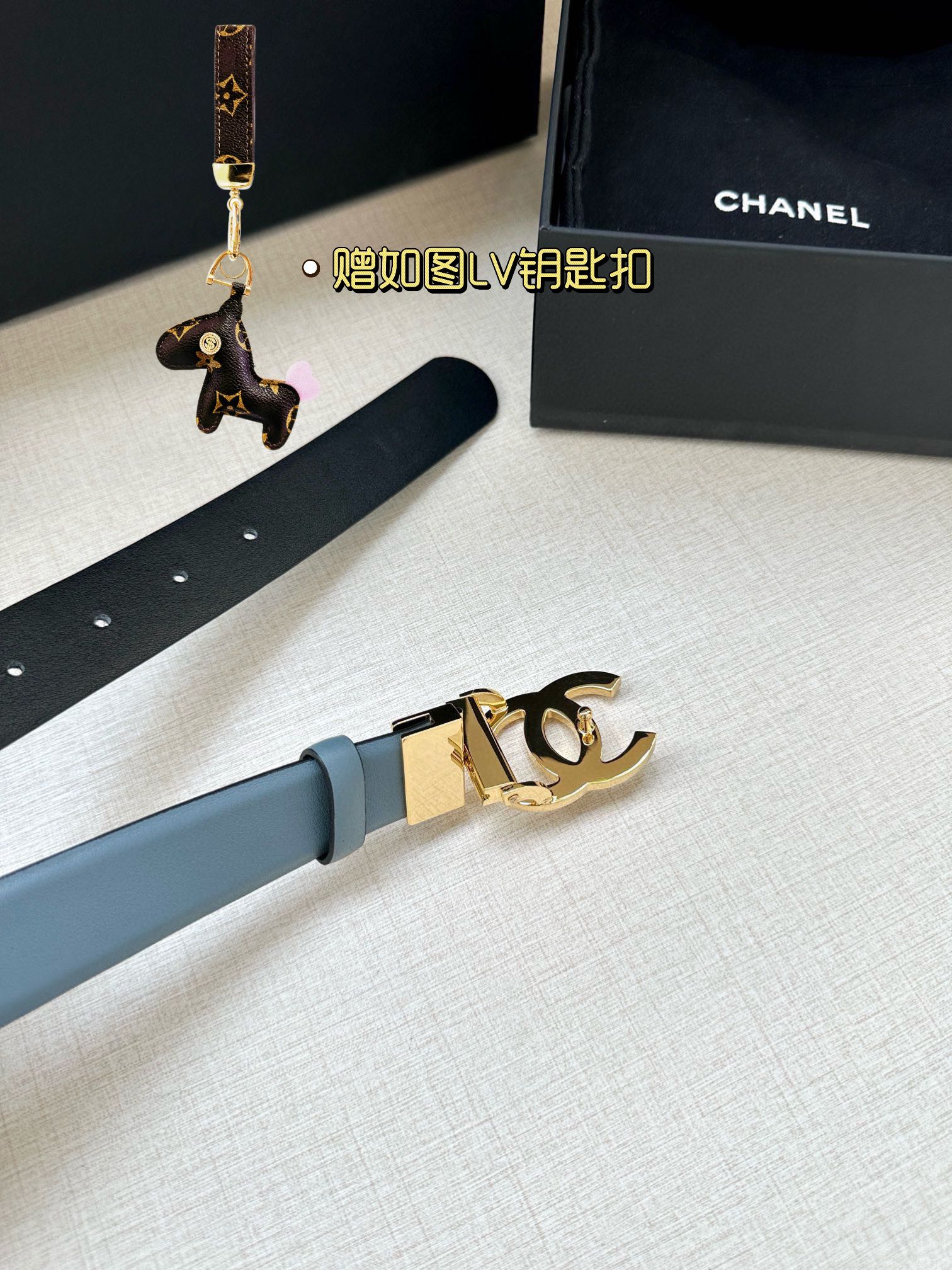 Chanel Leather Belts 1:1 Mirror Version