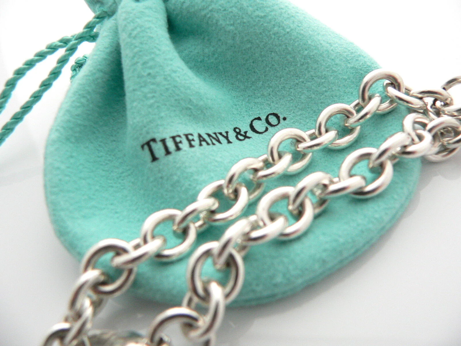 Tiffany & Co Bracelet Diamond Pink Enamel Ballet Slipper Shoe Bangle Silver Gift