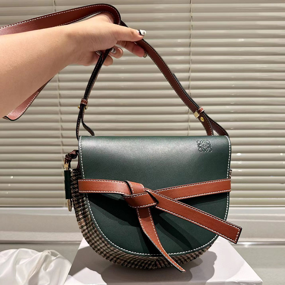 Loewe Gate Cowhide Shoulder Straps Small Bag(Replica)