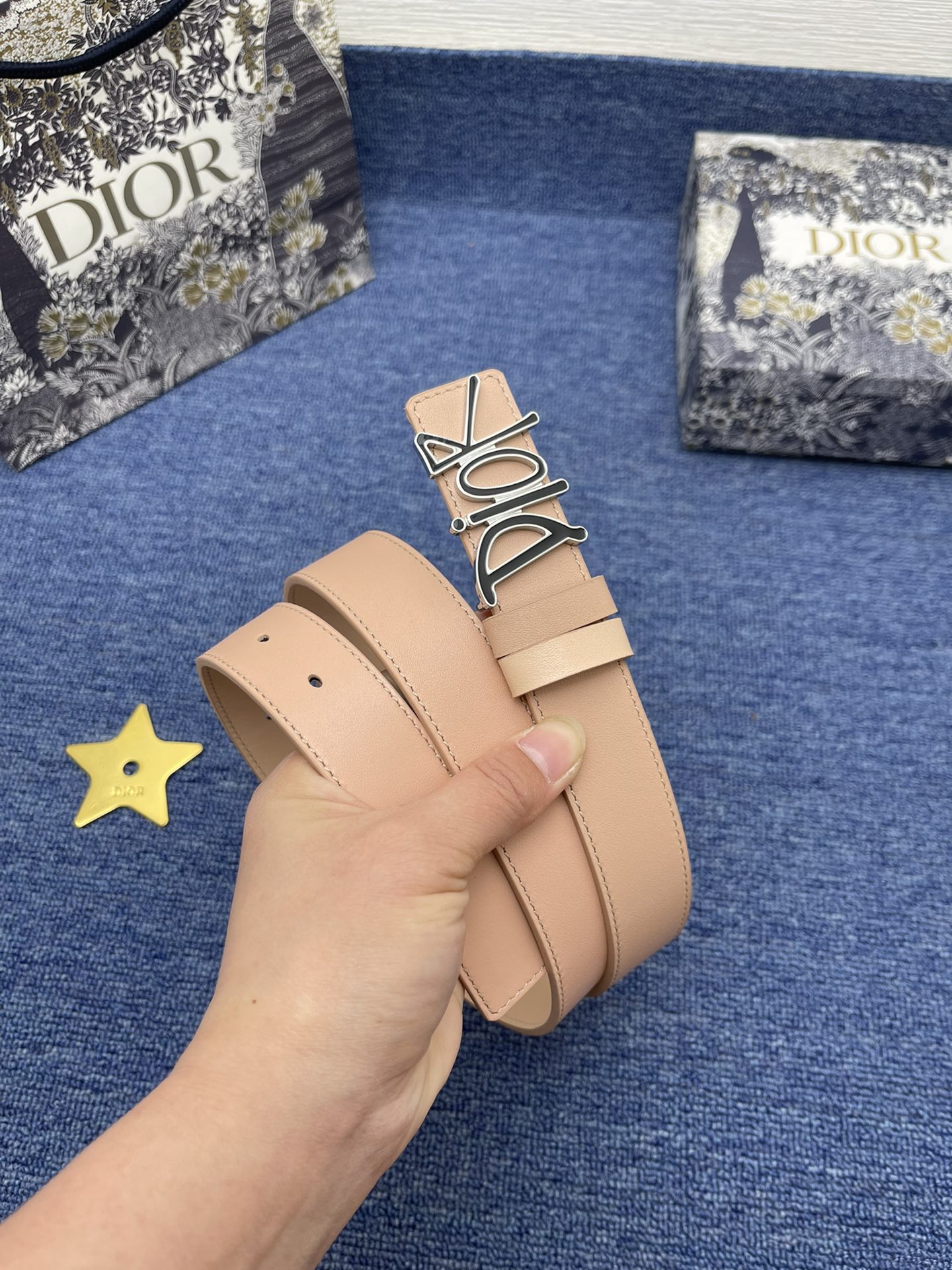 Dior Leather Belts 1:1 Mirror Version