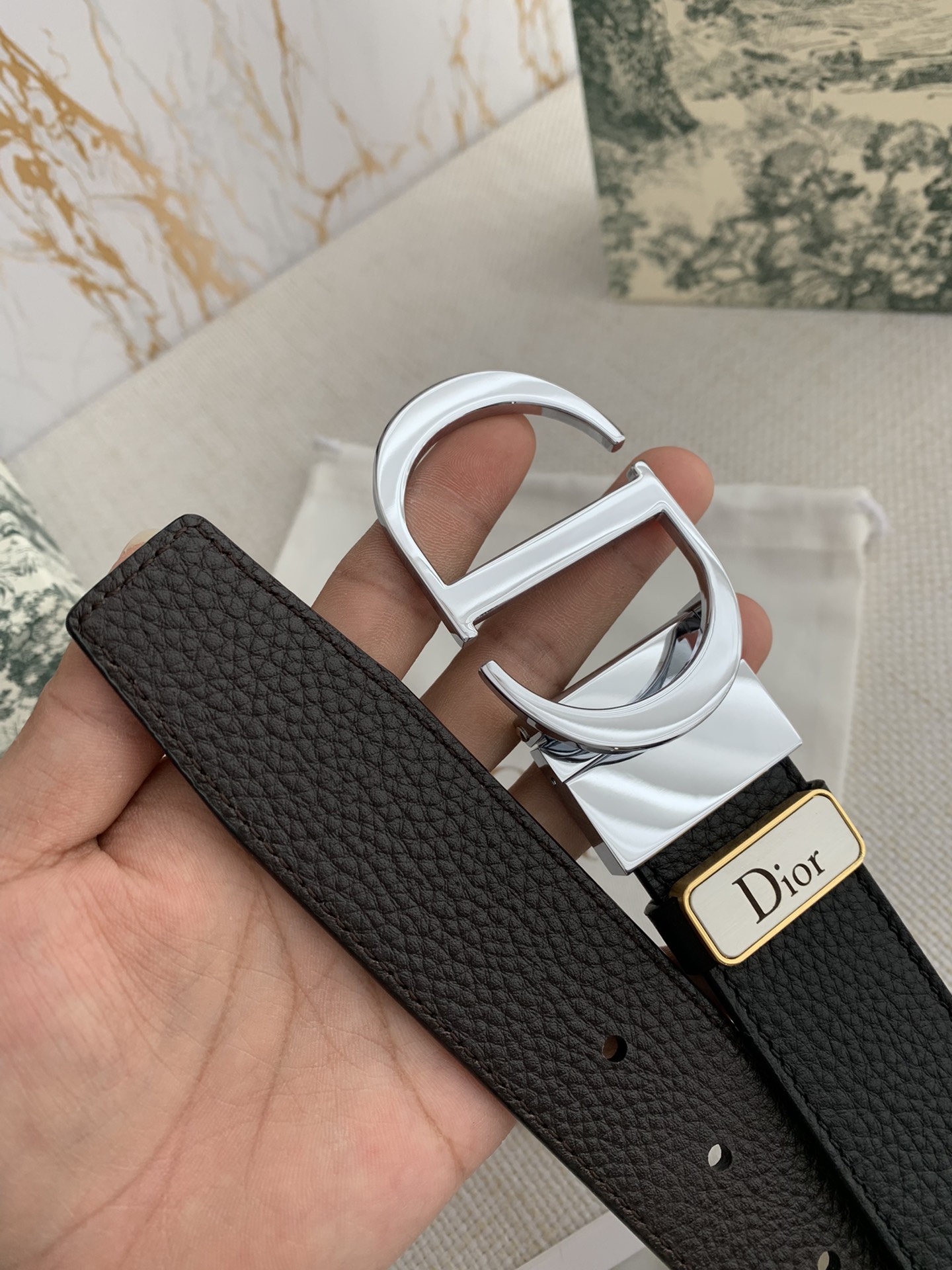 Dior Leather Belts 1:1 Mirror Version
