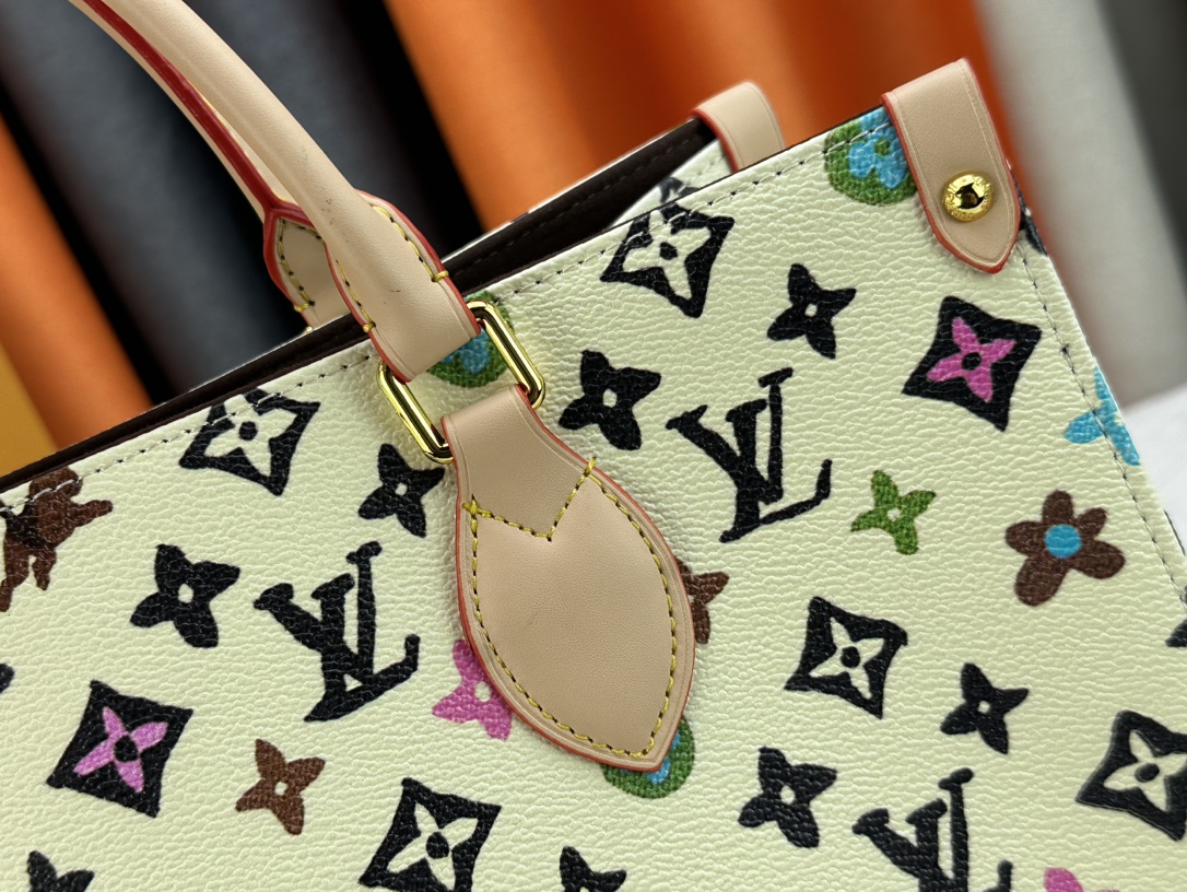 Louis Vuitton On The Go Tote M46542 Shoulder Bag Handbag