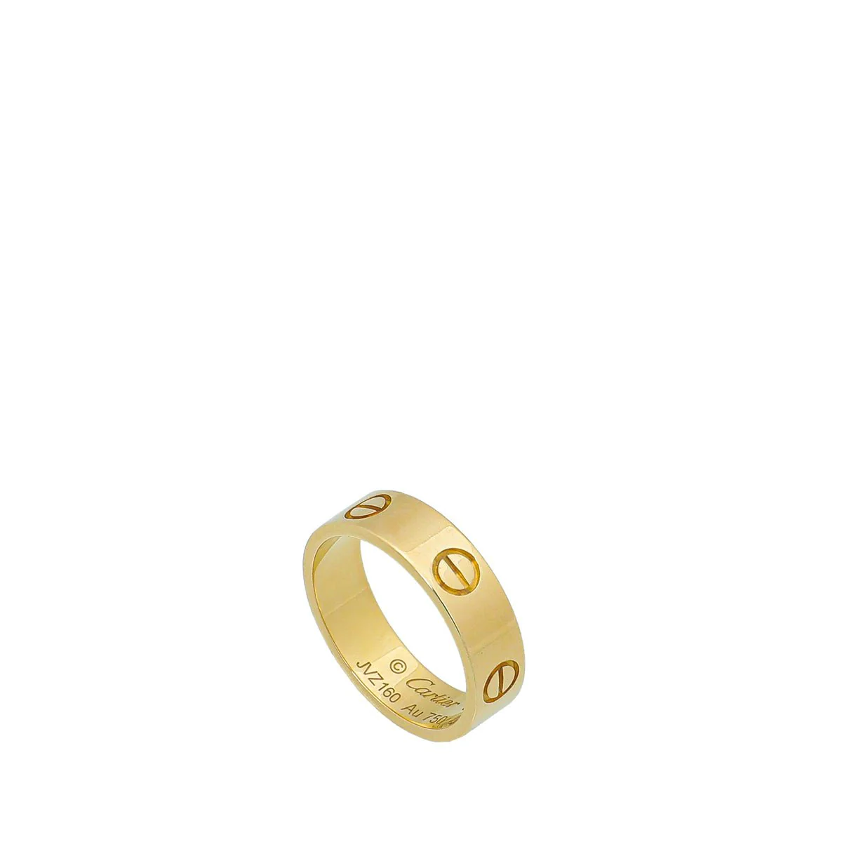 Cartier 18K Yellow Gold Love Ring 55