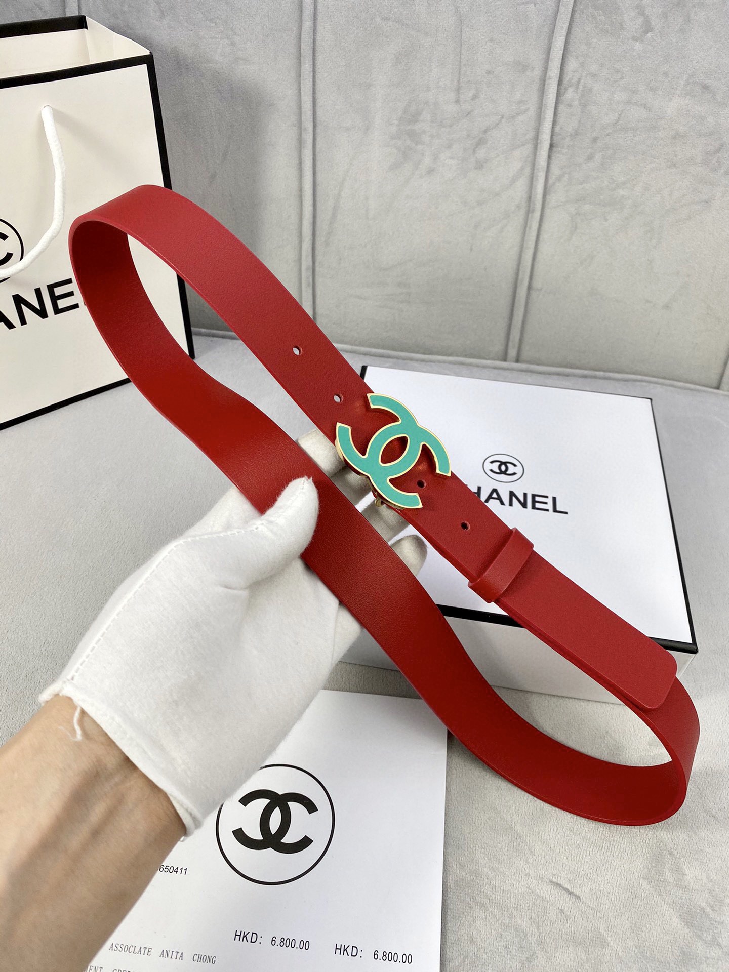 Chanel Leather Belts 1:1 Mirror Version