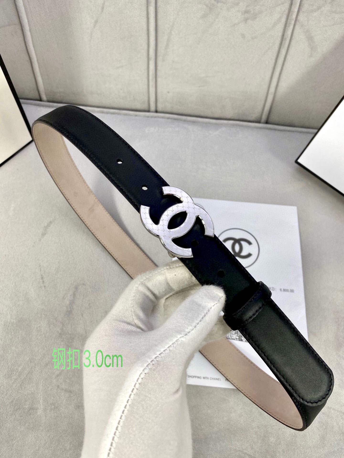 Chanel Leather Belts 1:1 Mirror Version