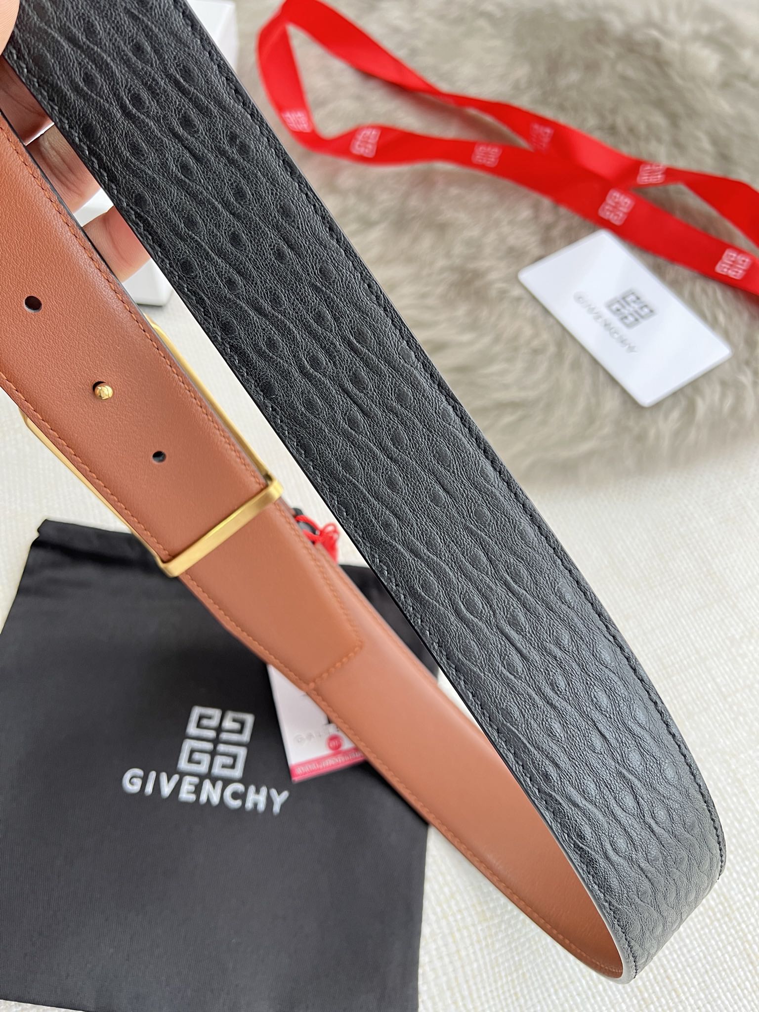 Givenchy Leather Belts 1:1 Mirror Version