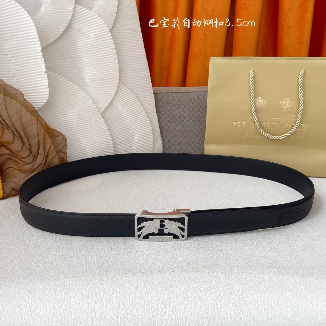Burberry Leather Belts 1:1 Mirror Version