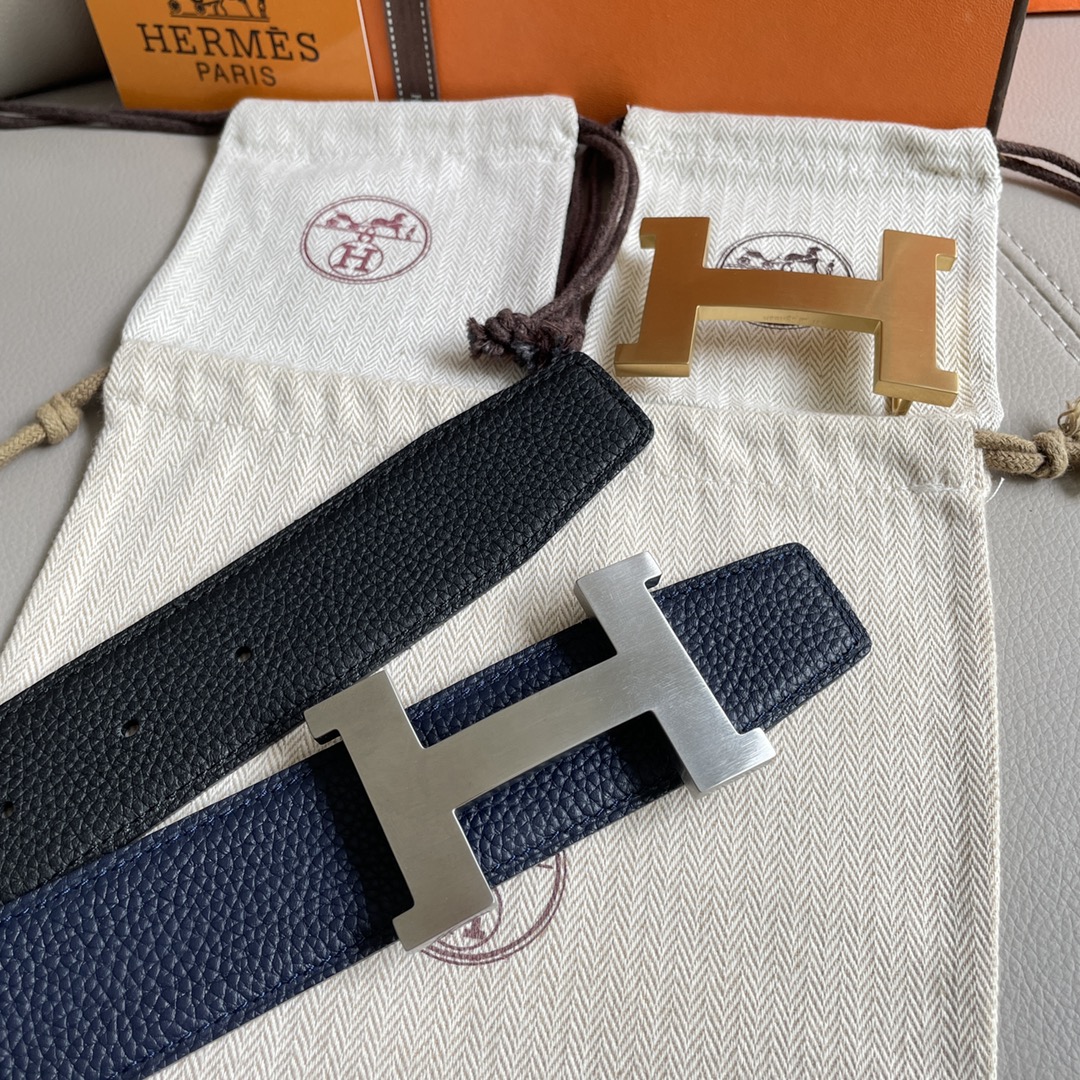 Hermes Leather Belts 1:1 Mirror Version